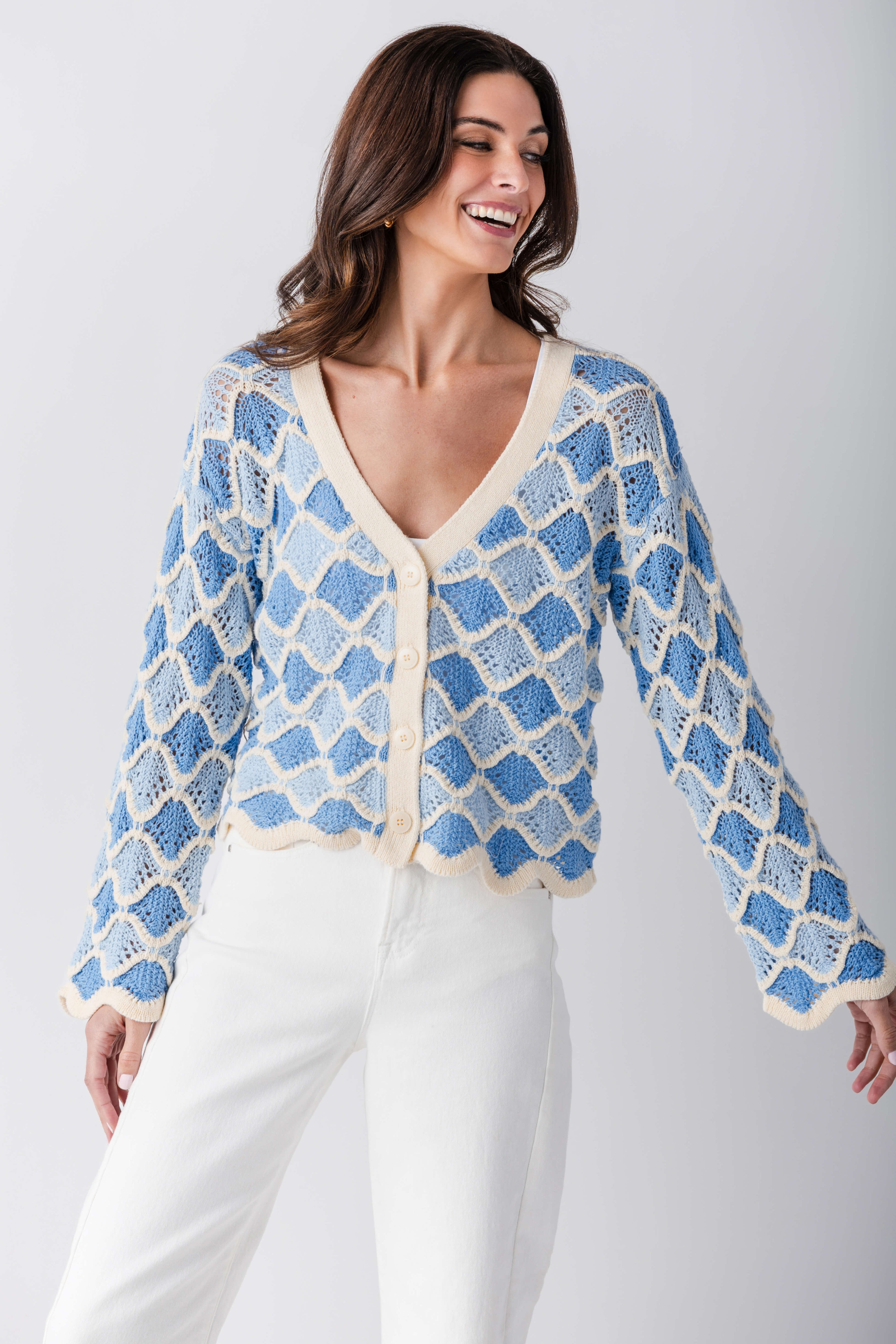 RD Style Kilda Crochet Cardigan