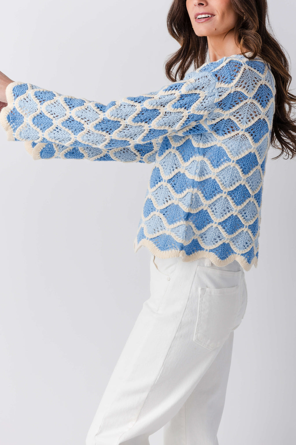 RD Style Kilda Crochet Cardigan