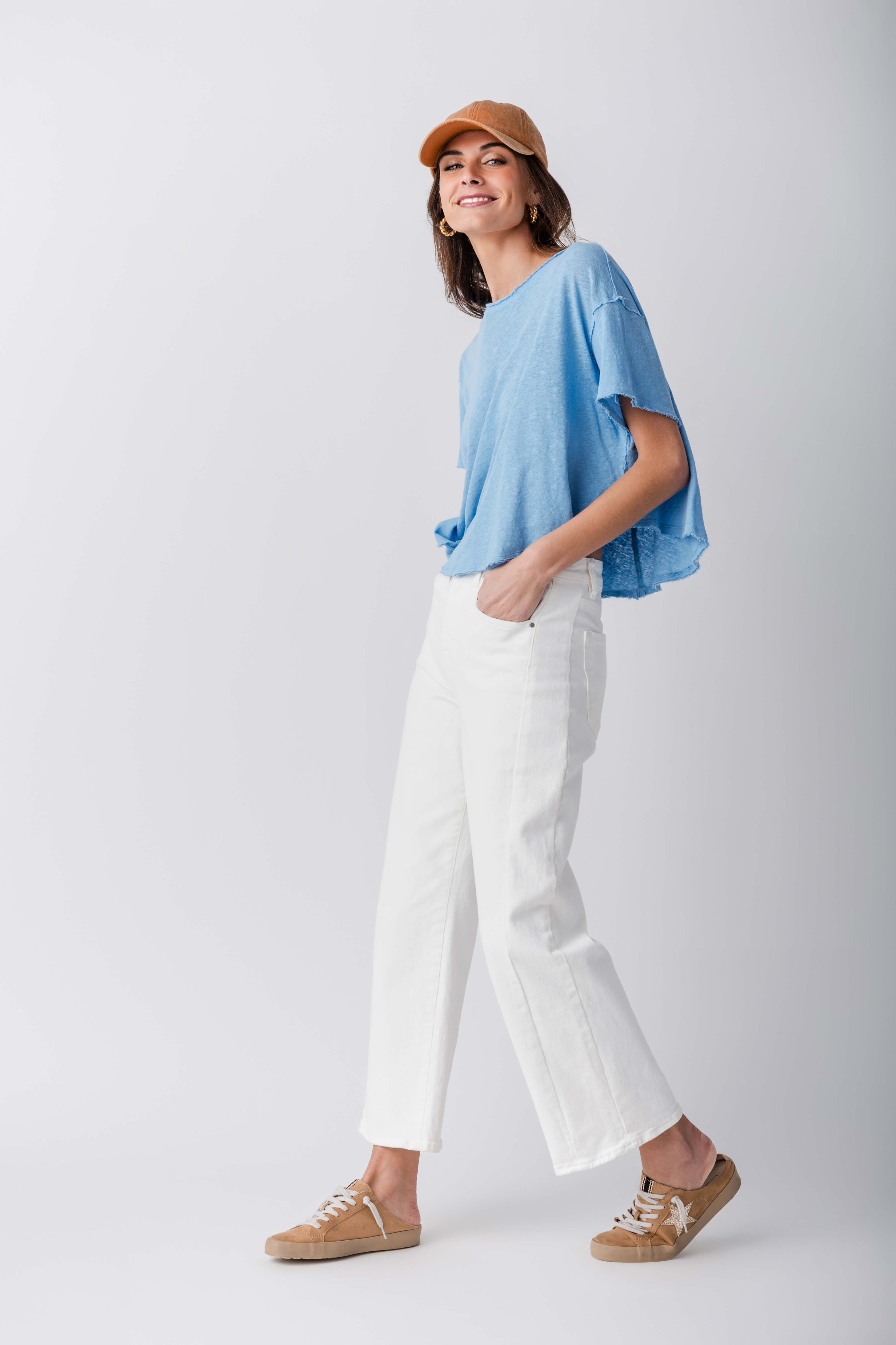Free People Elsie Swing Tee