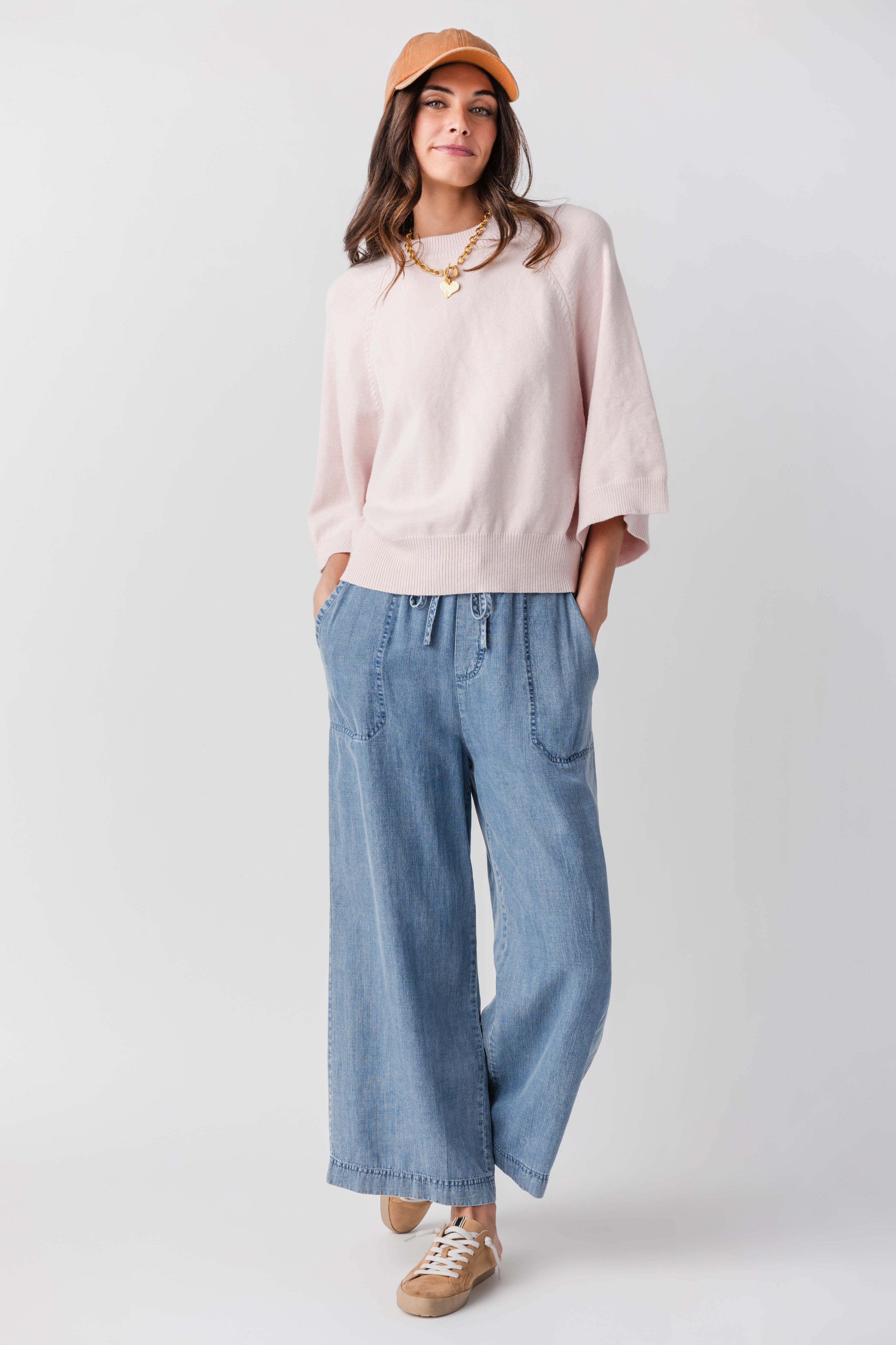 Fate Raglan 3/4 Sleeve Sweater