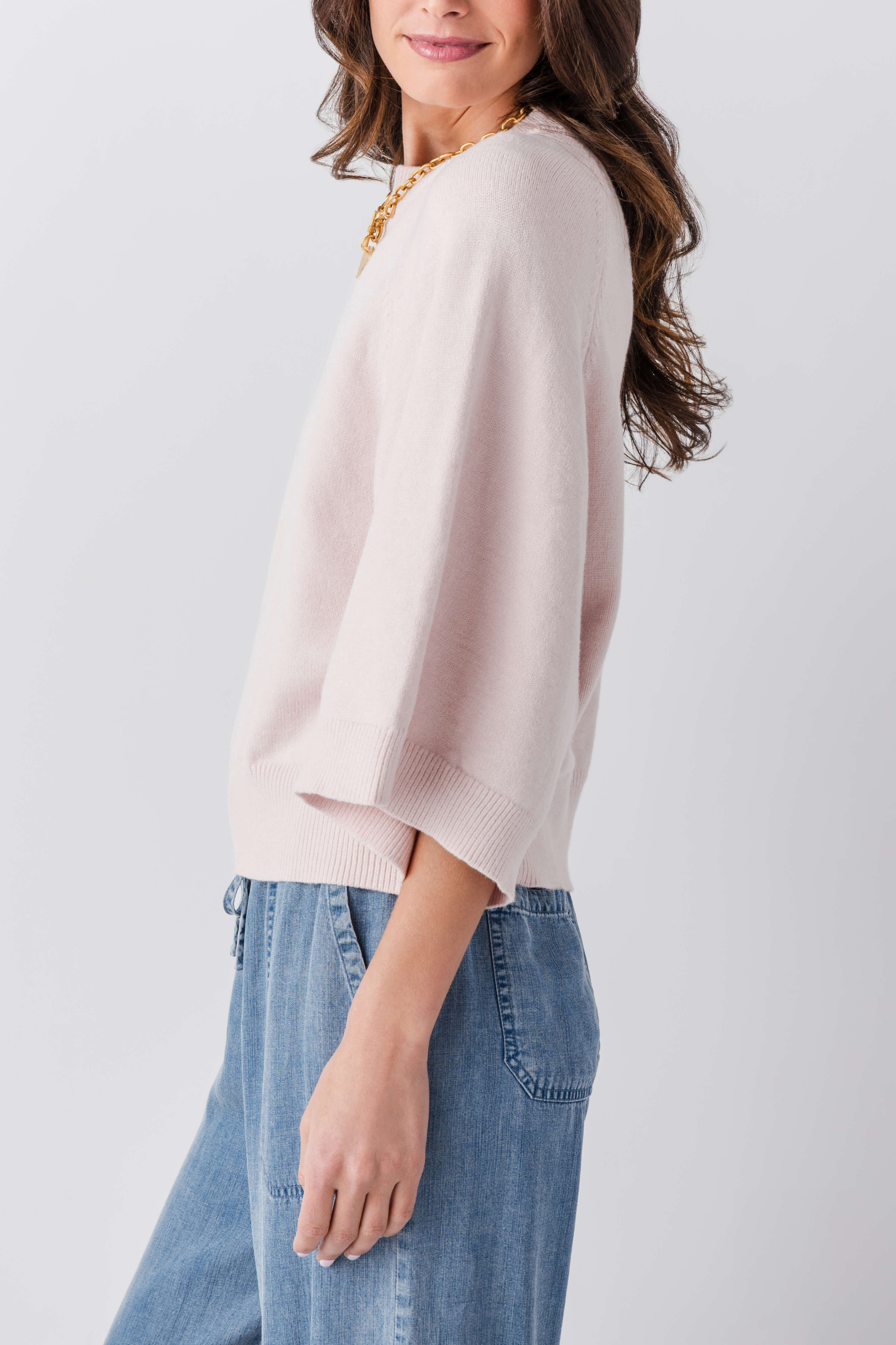 Fate Raglan 3/4 Sleeve Sweater