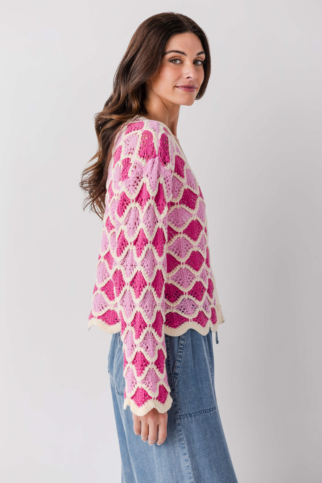 RD Style Kilda Crochet Cardigan
