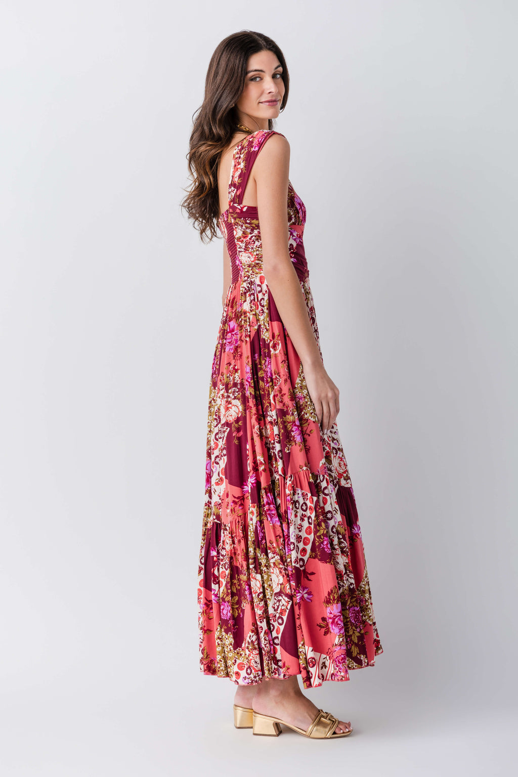 Free People Sasha Maxi Dress - Porcelain Combo Free People Sasha Maxi Dress - Porcelain Combo