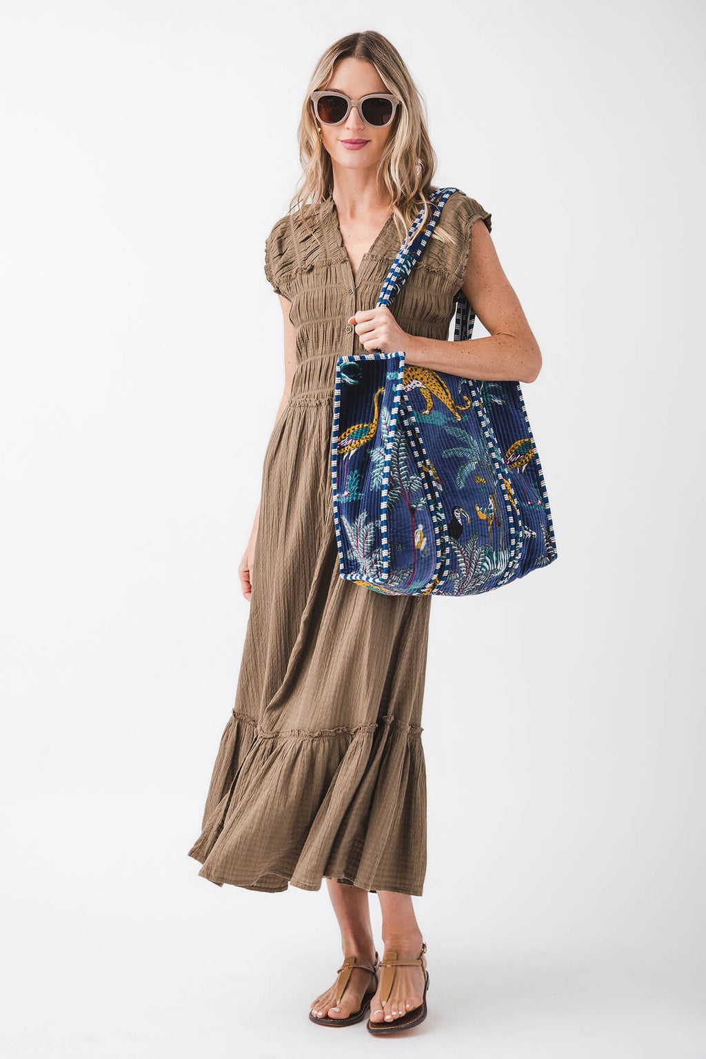 CYC Velvet Jungle Tote