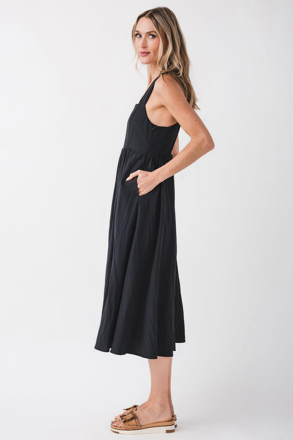 By Together Juno Cross Back Maxi Dress