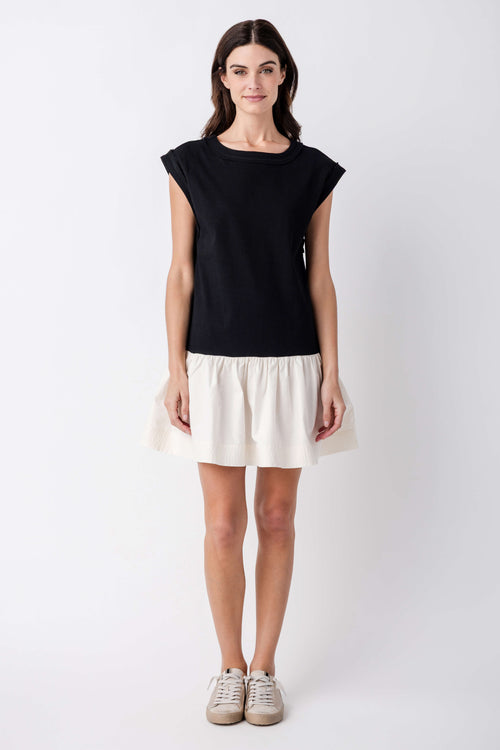 By Together Chalise Contrast Mini Dress