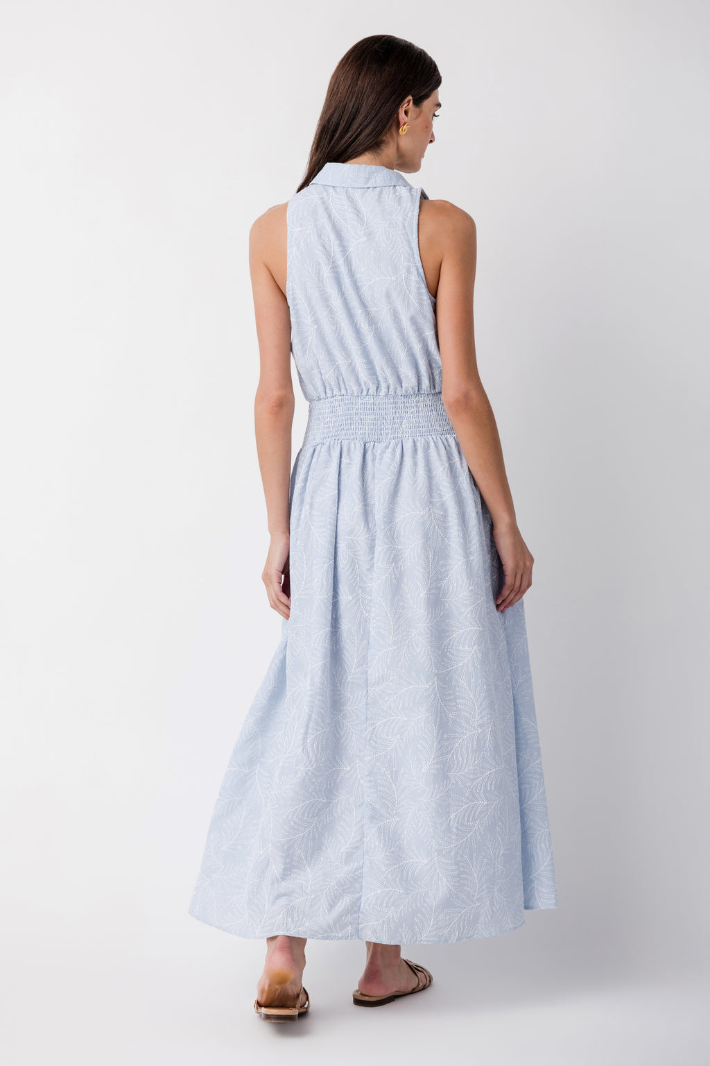 Elan Collared Maxi Dress