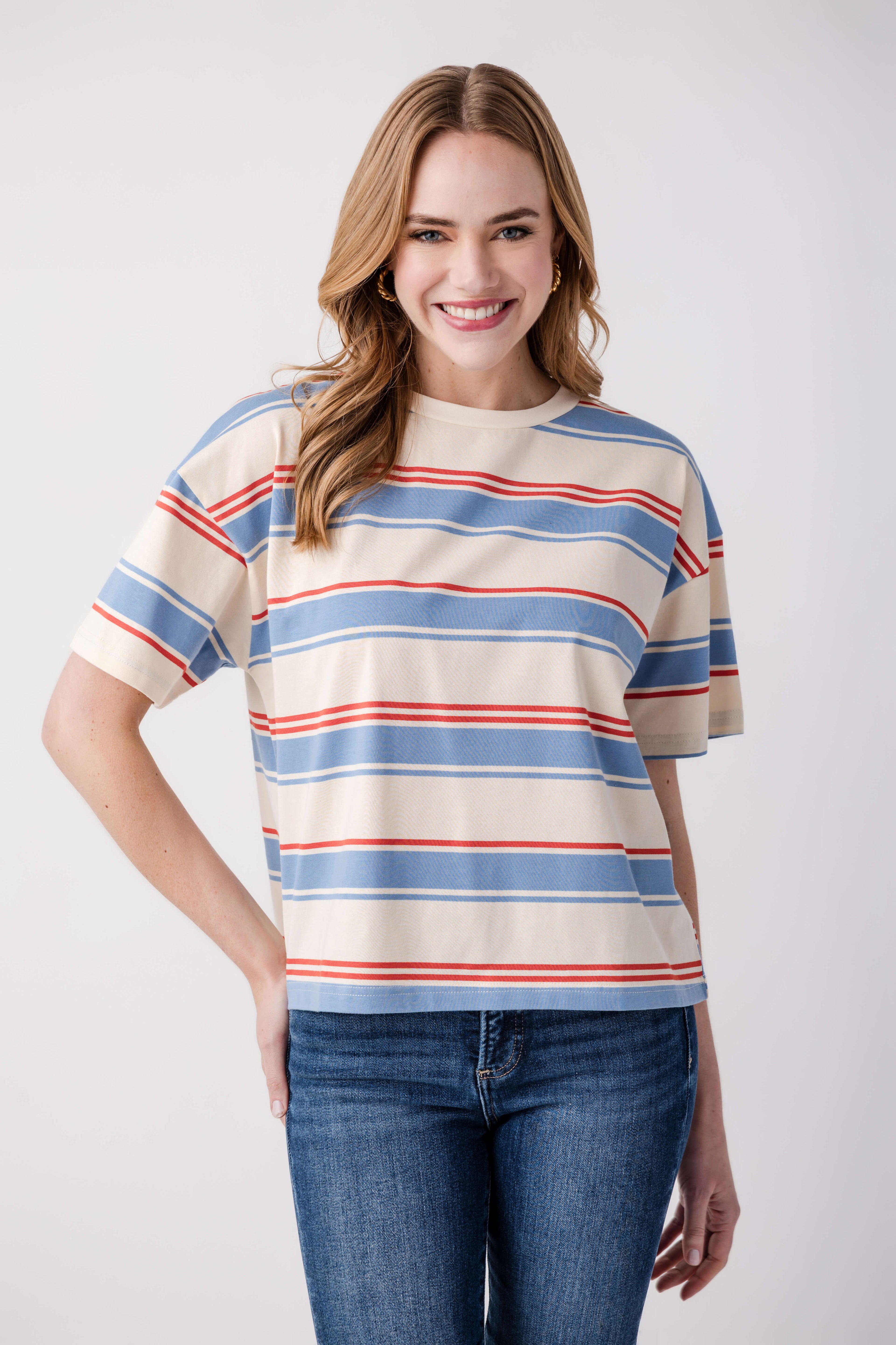 By Together Cassius Striped Tee