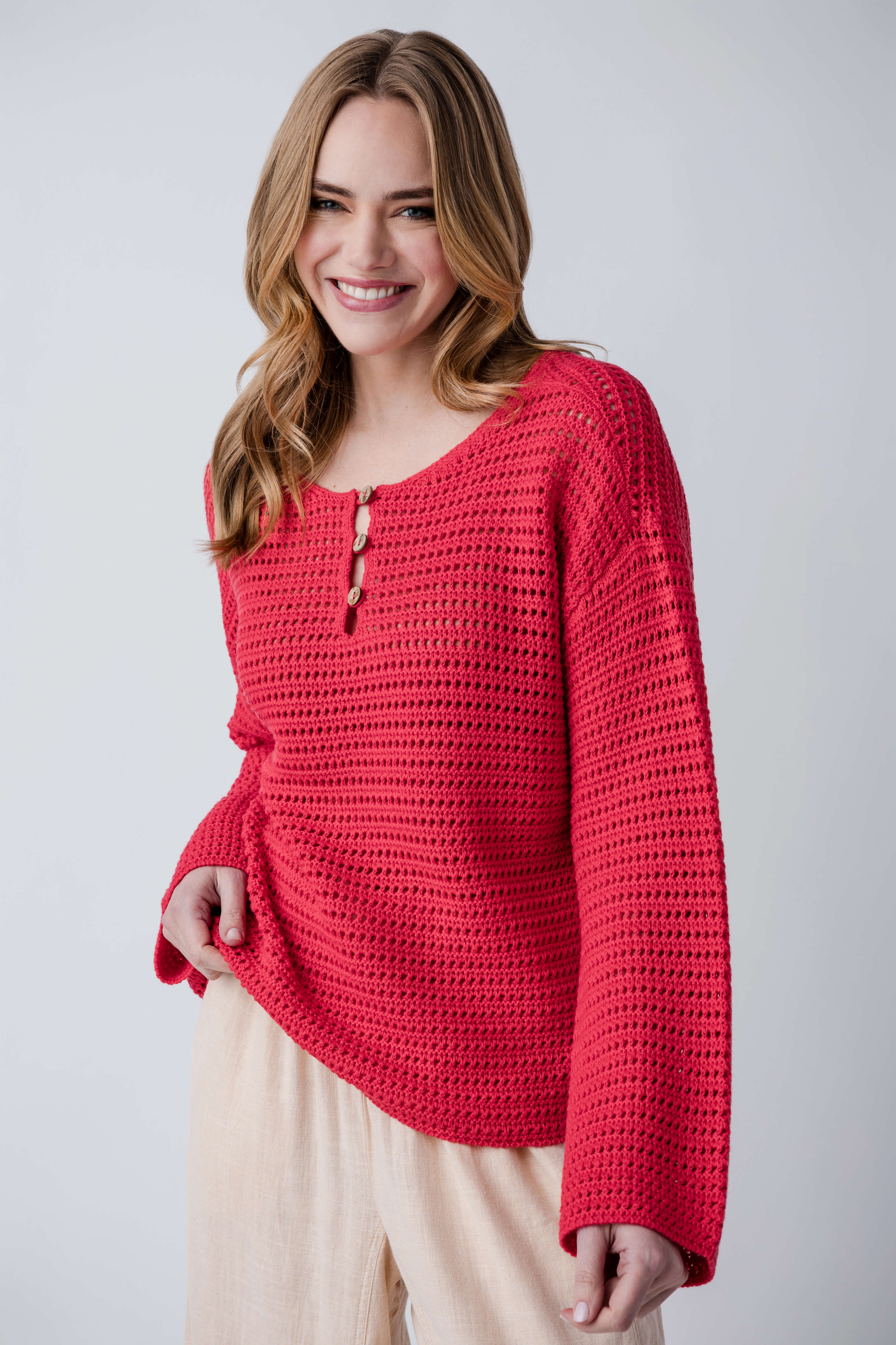 RD Style Moana Crochet Sweater – Social Threads