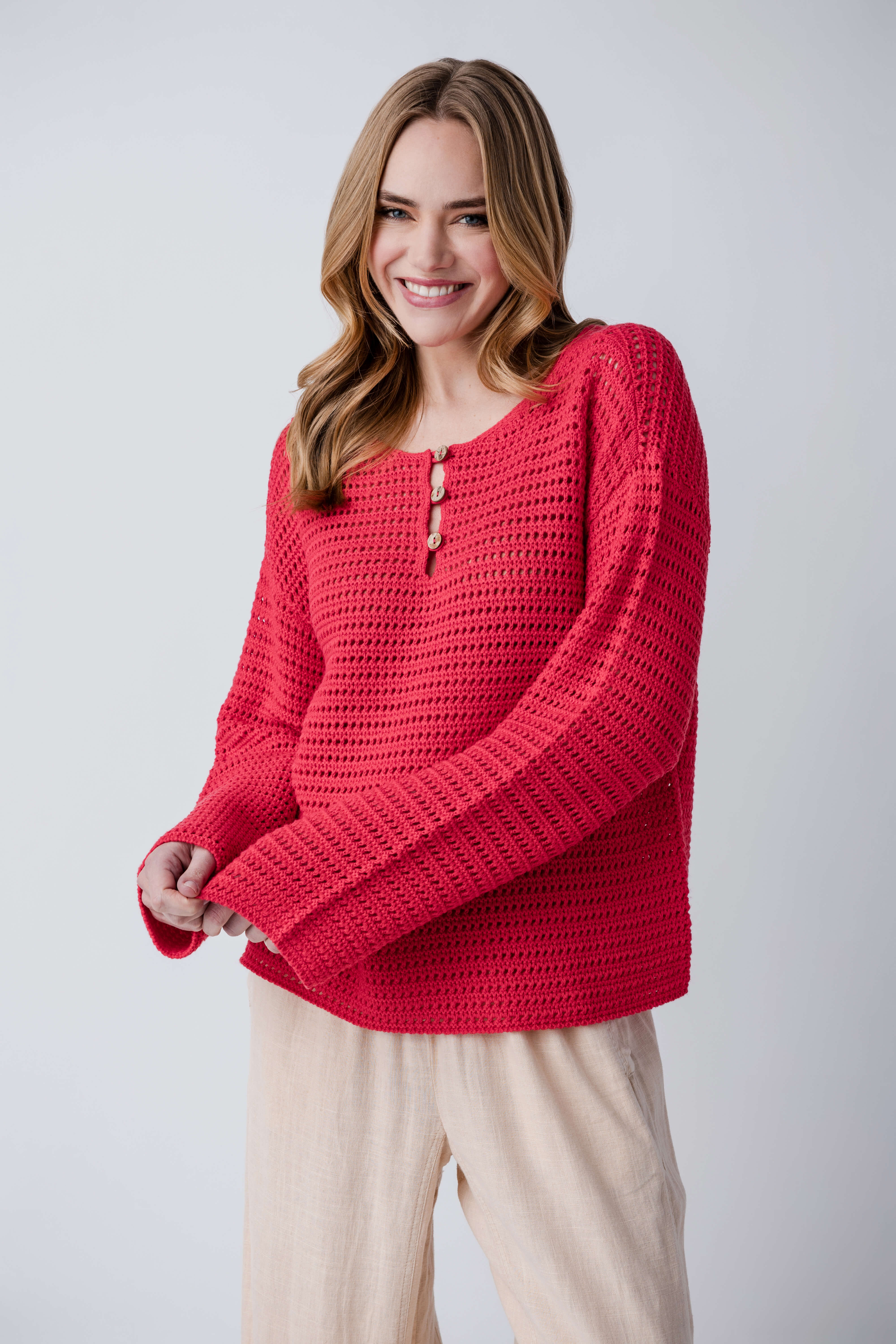 RD Style Moana Crochet Sweater – Social Threads