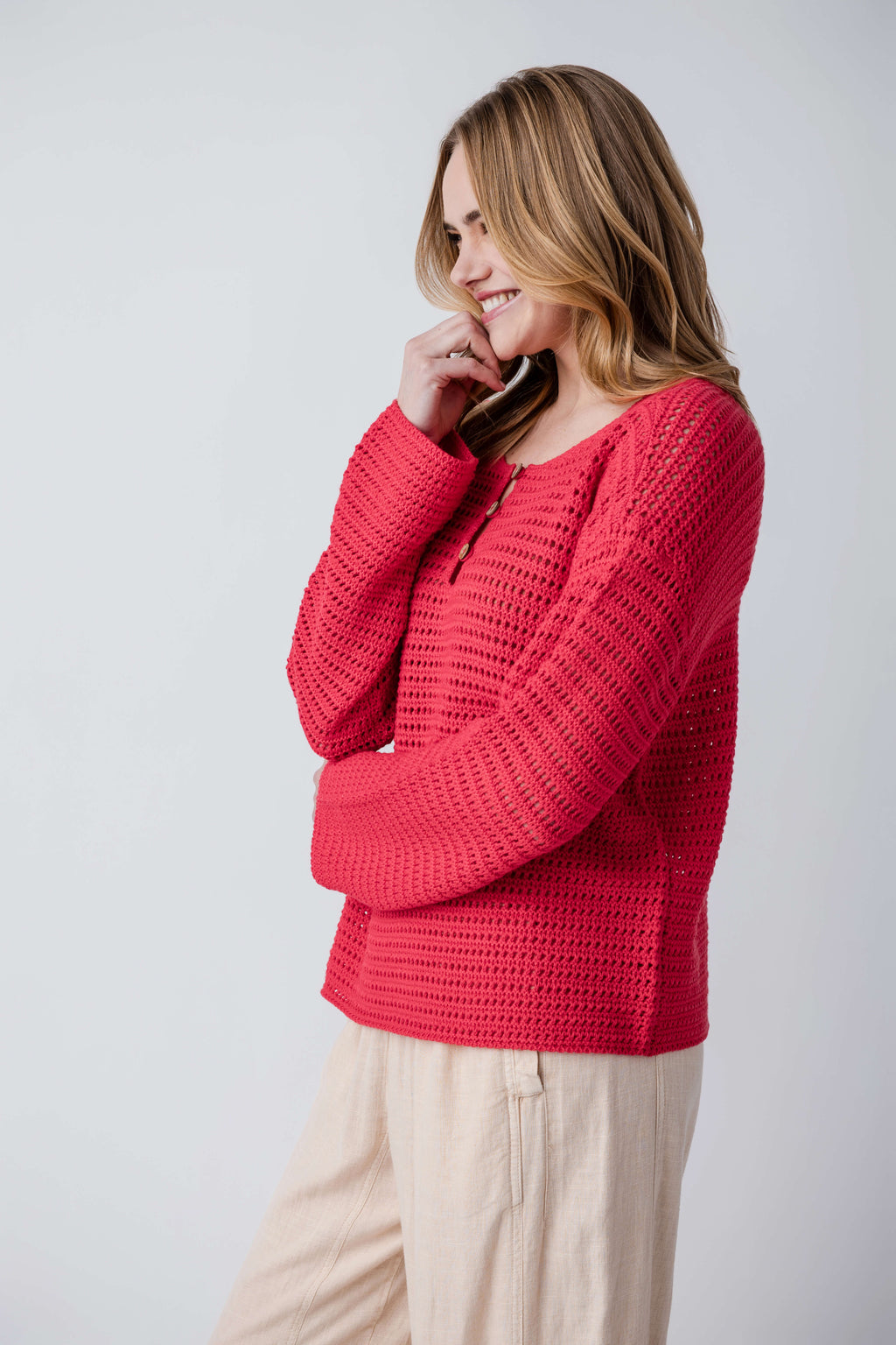 RD Style Moana Crochet Sweater