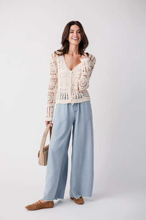 Elan Crochet Cardigan
