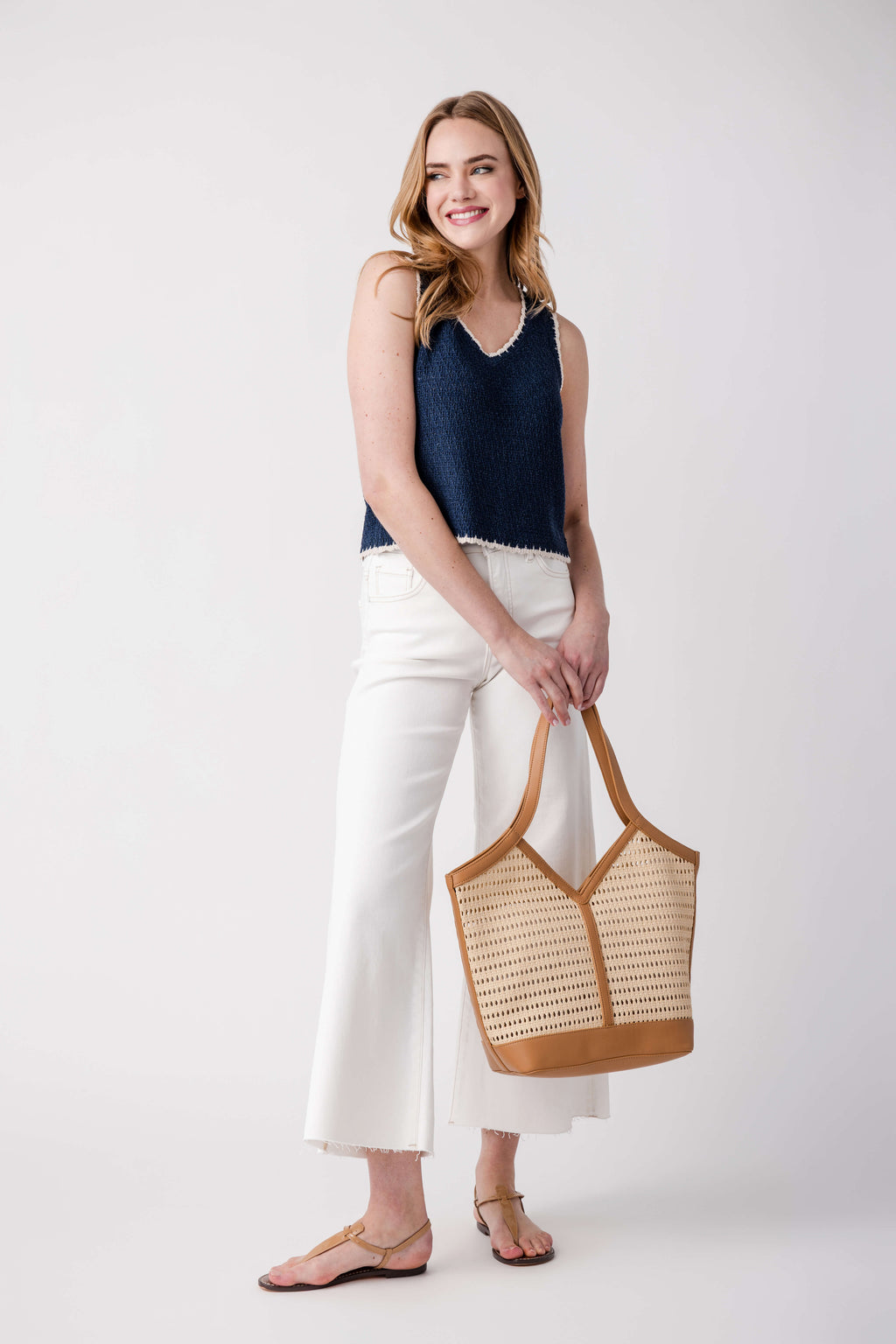 Z Supply Yessenia Whipstitch Tank