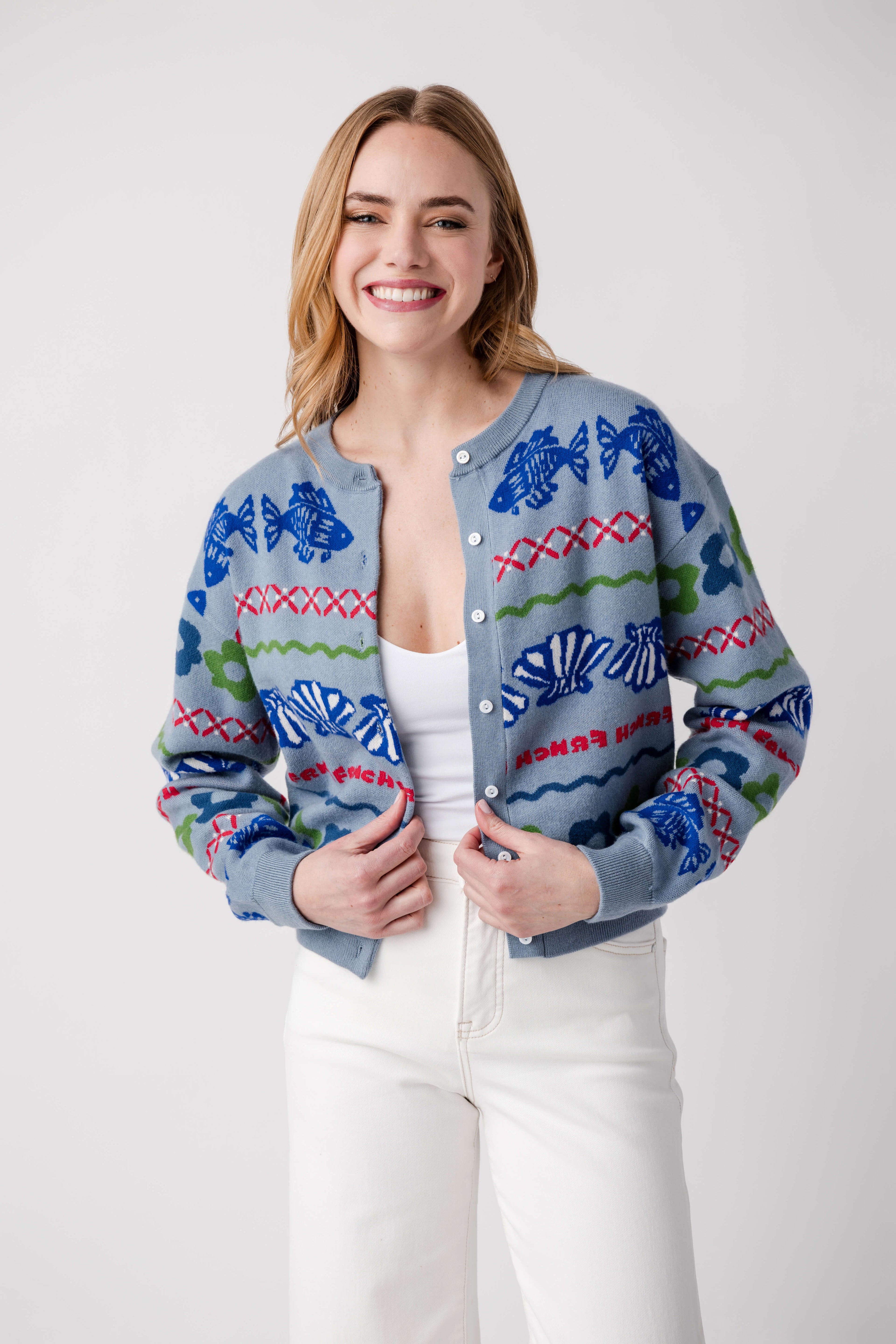 FRNCH Federica Cardigan