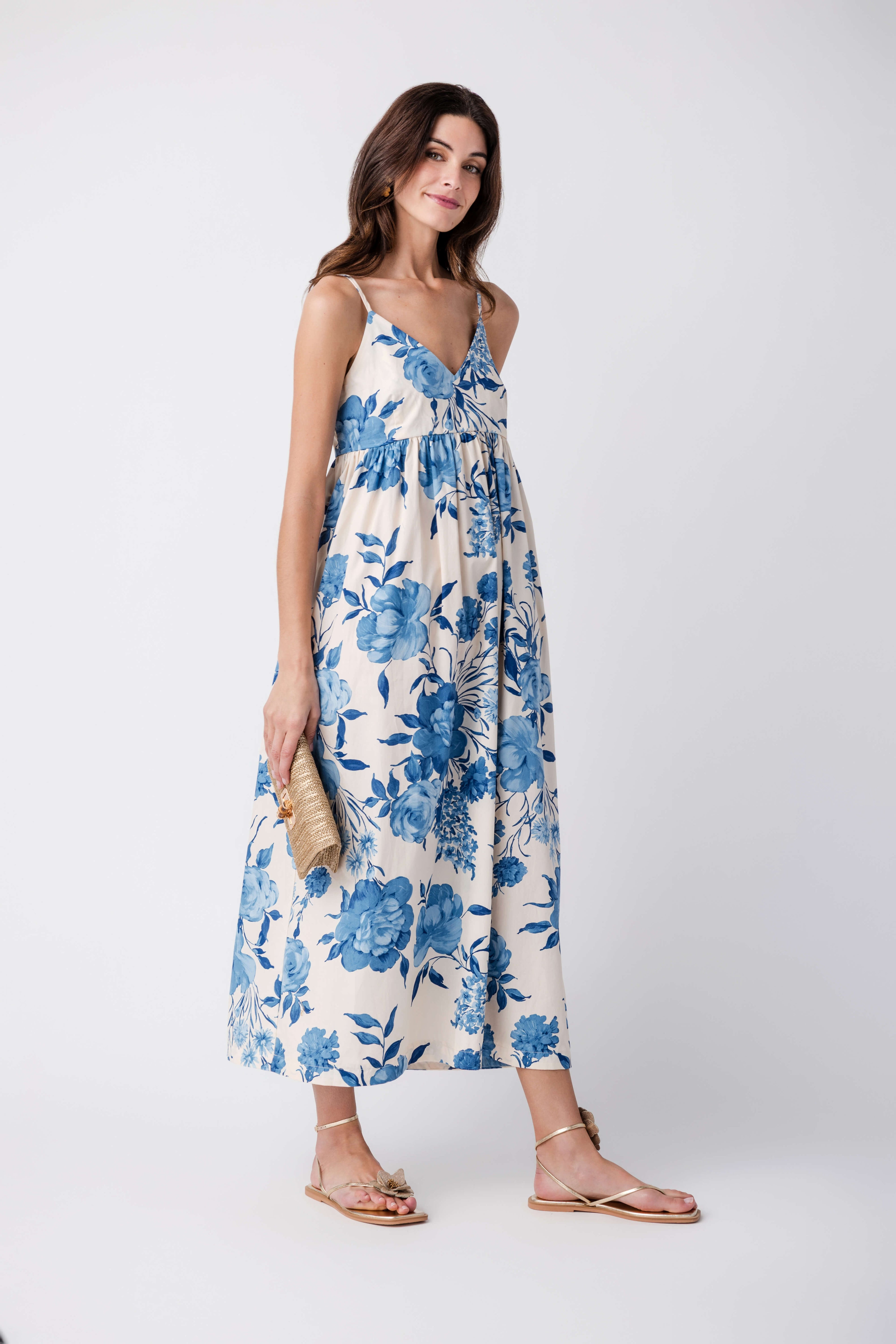 Olivaceous Hallie Floral Maxi Dress