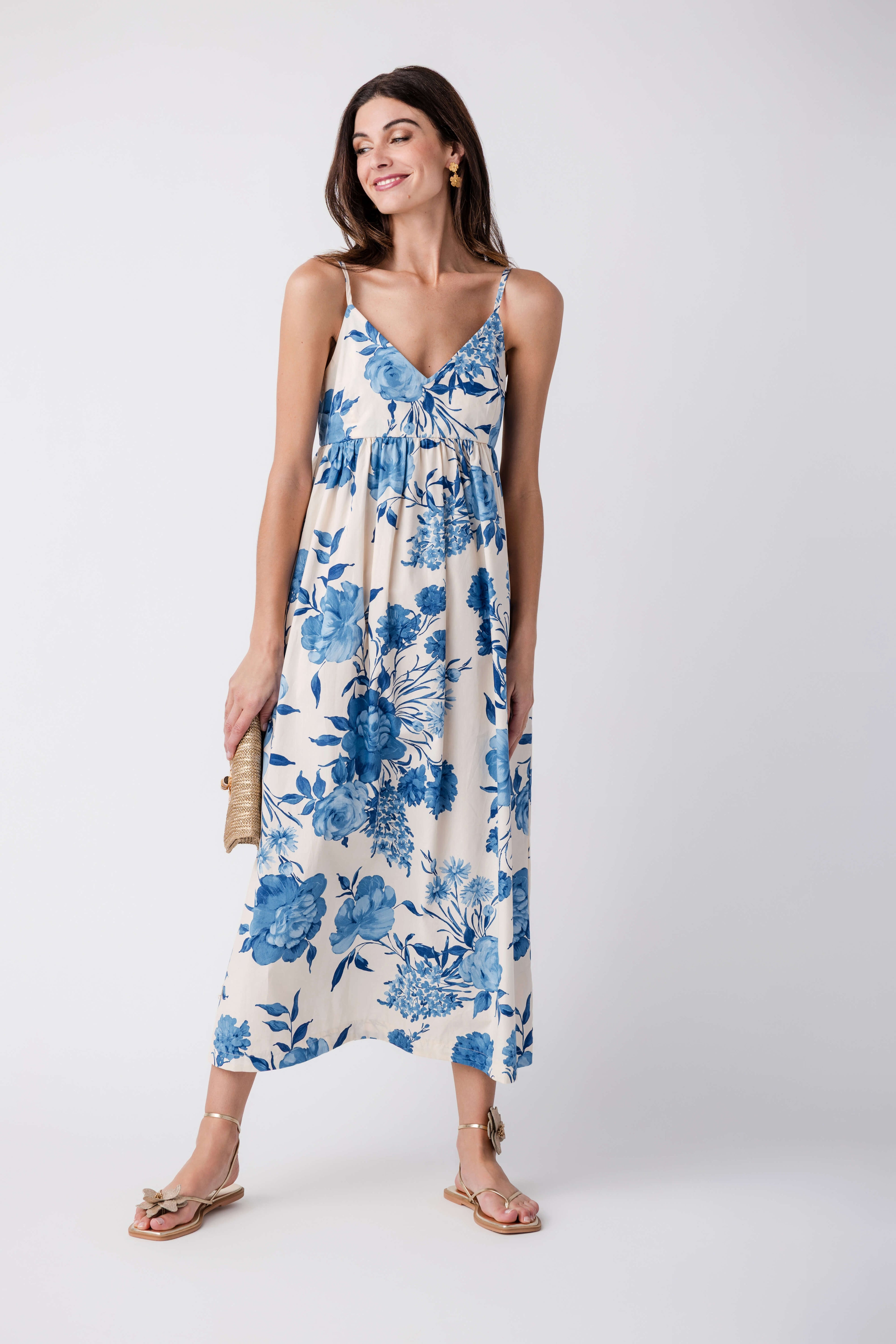Olivaceous Hallie Floral Maxi Dress