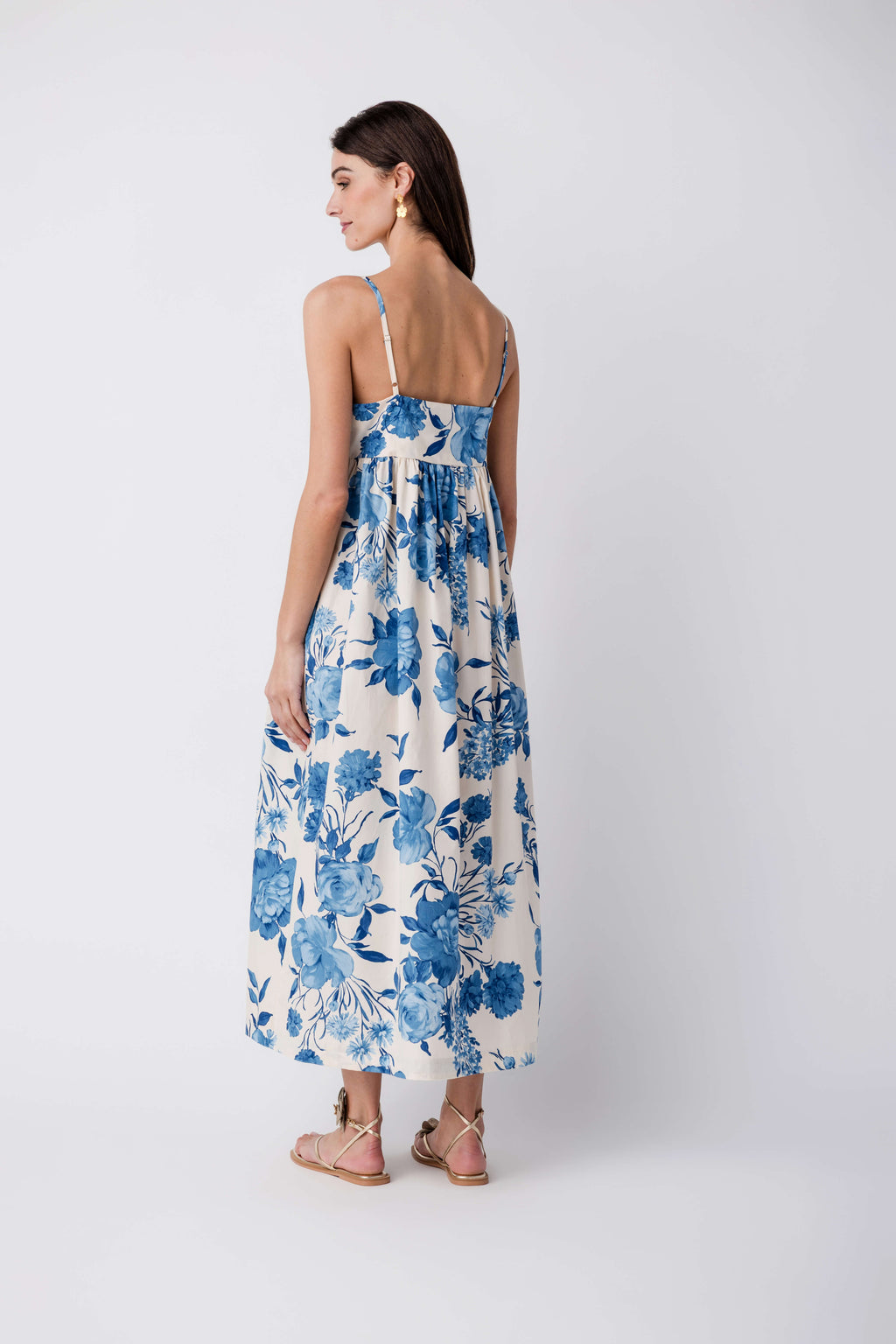Olivaceous Hallie Floral Maxi Dress