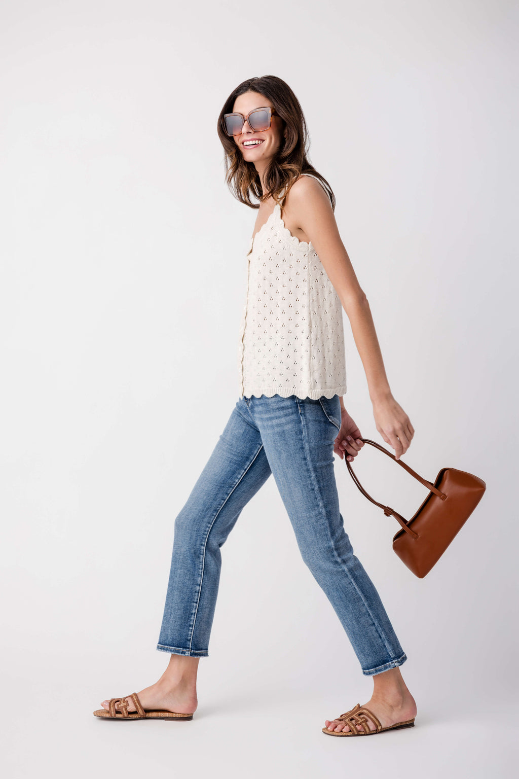 Things Between Pointelle Tank Top