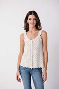 Things Between Pointelle Tank Top