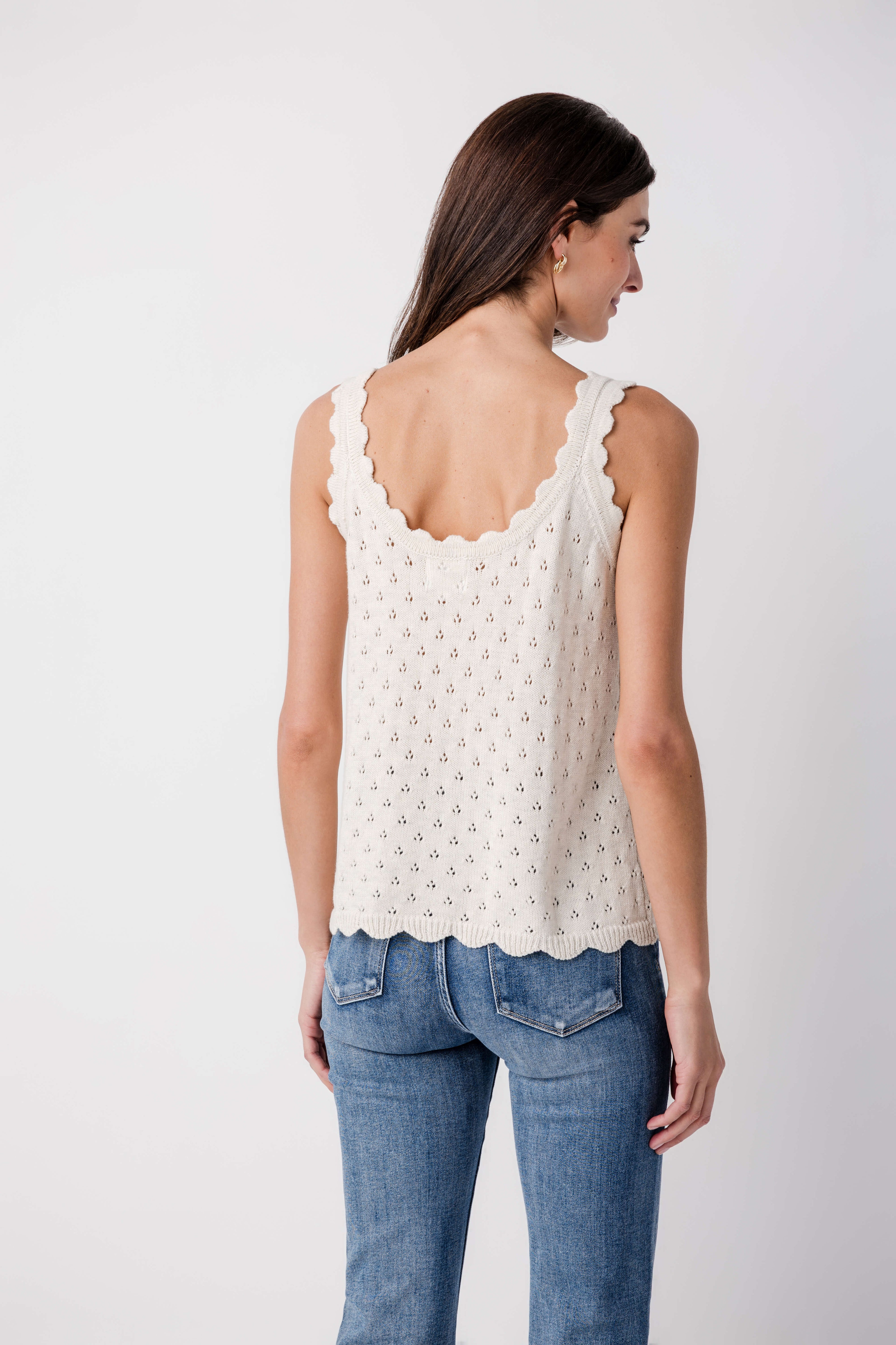Things Between Pointelle Tank Top