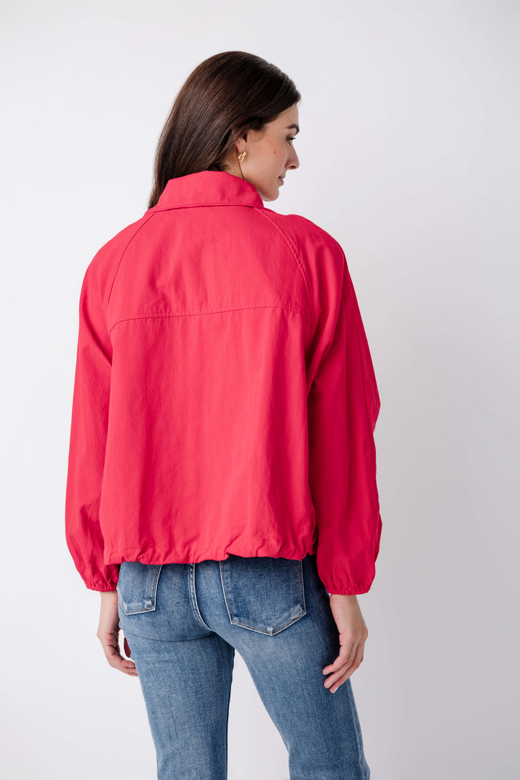 Raisonnel High Neck Button Up Jacket