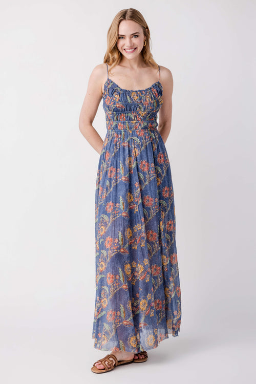 Free People One Ciella Printed Maxi Dress