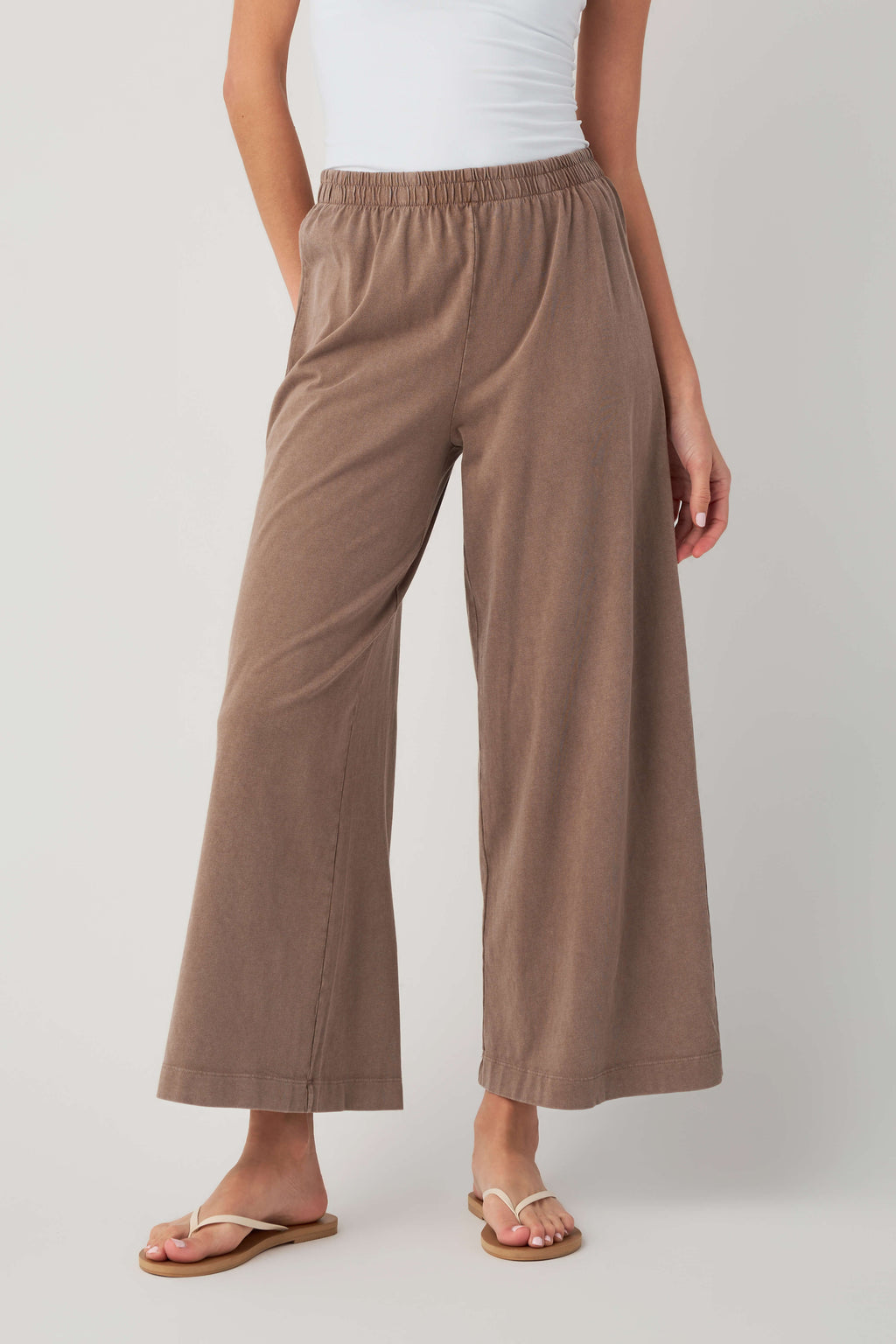 Z Supply Scout Jersey Crop Flare Pant