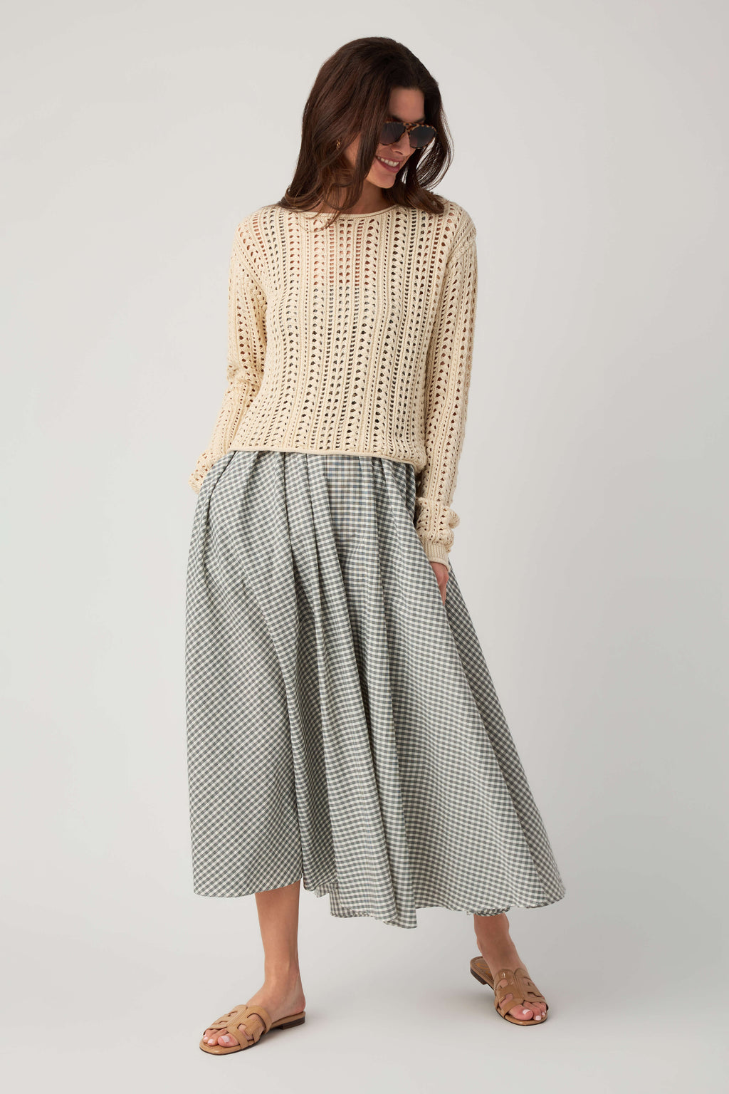Z Supply Upland Crochet Sweater