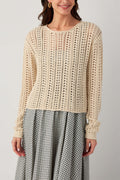 Z Supply Upland Crochet Sweater