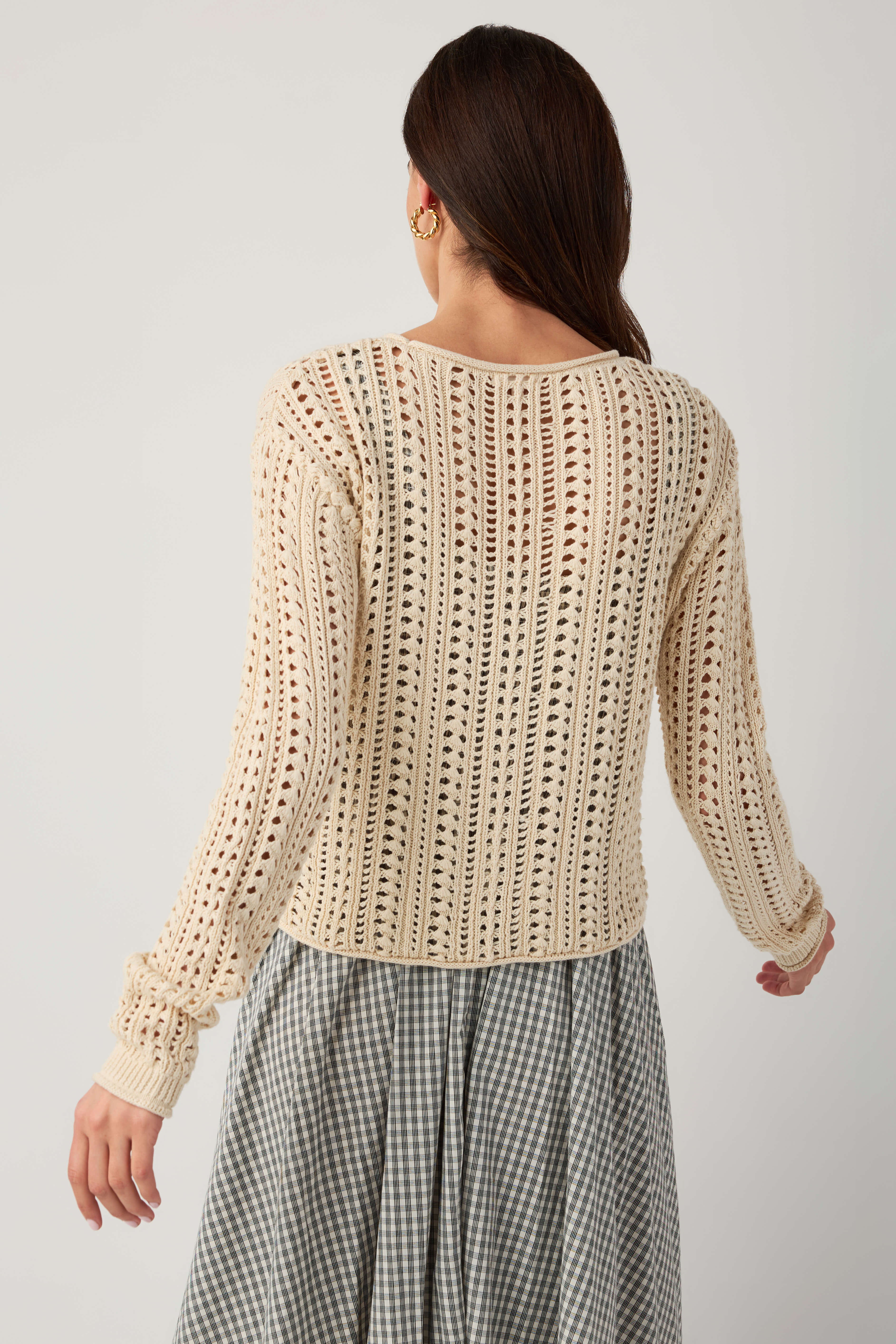 Z Supply Upland Crochet Sweater