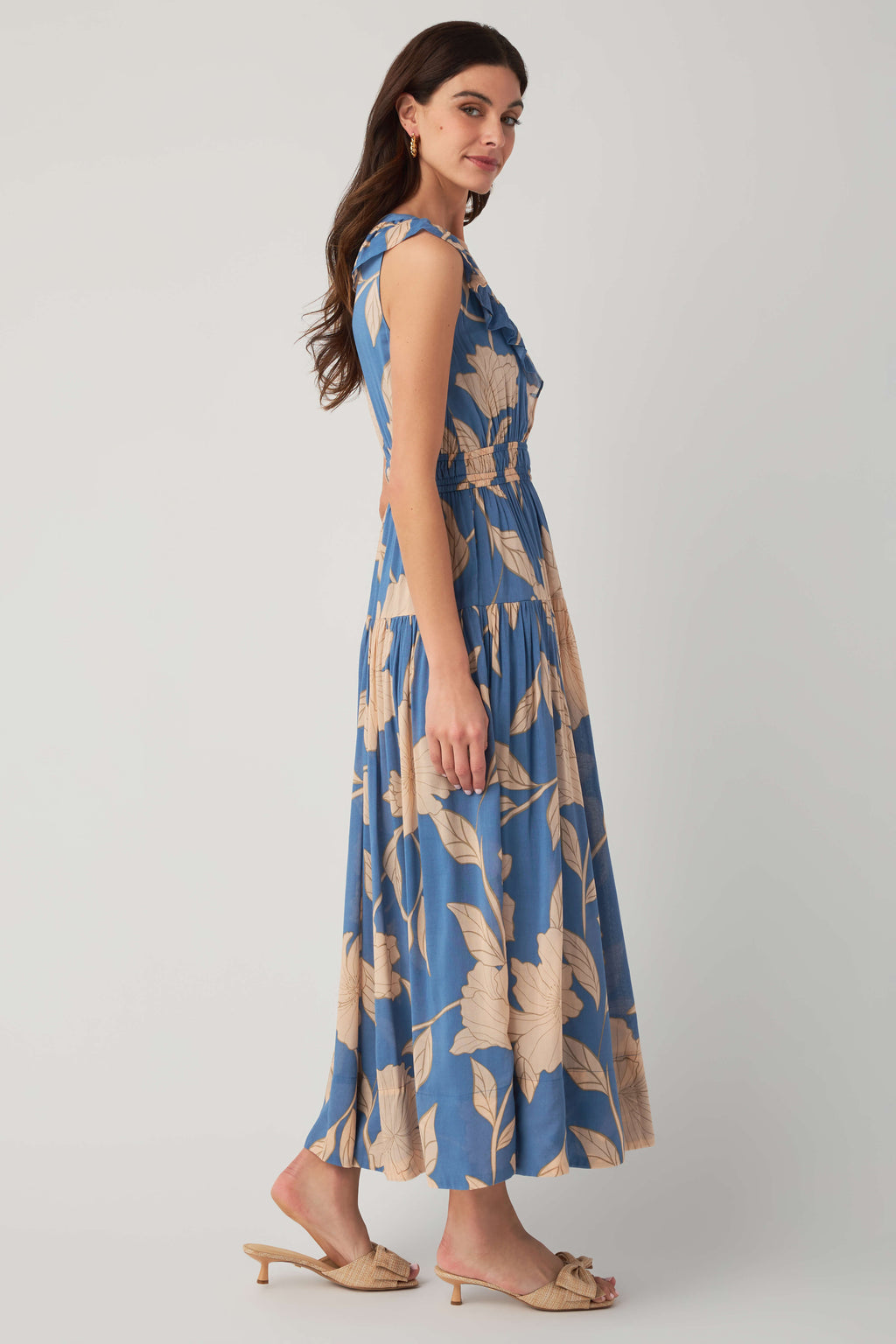 Z Supply Malene Bloom Floral Maxi Dress