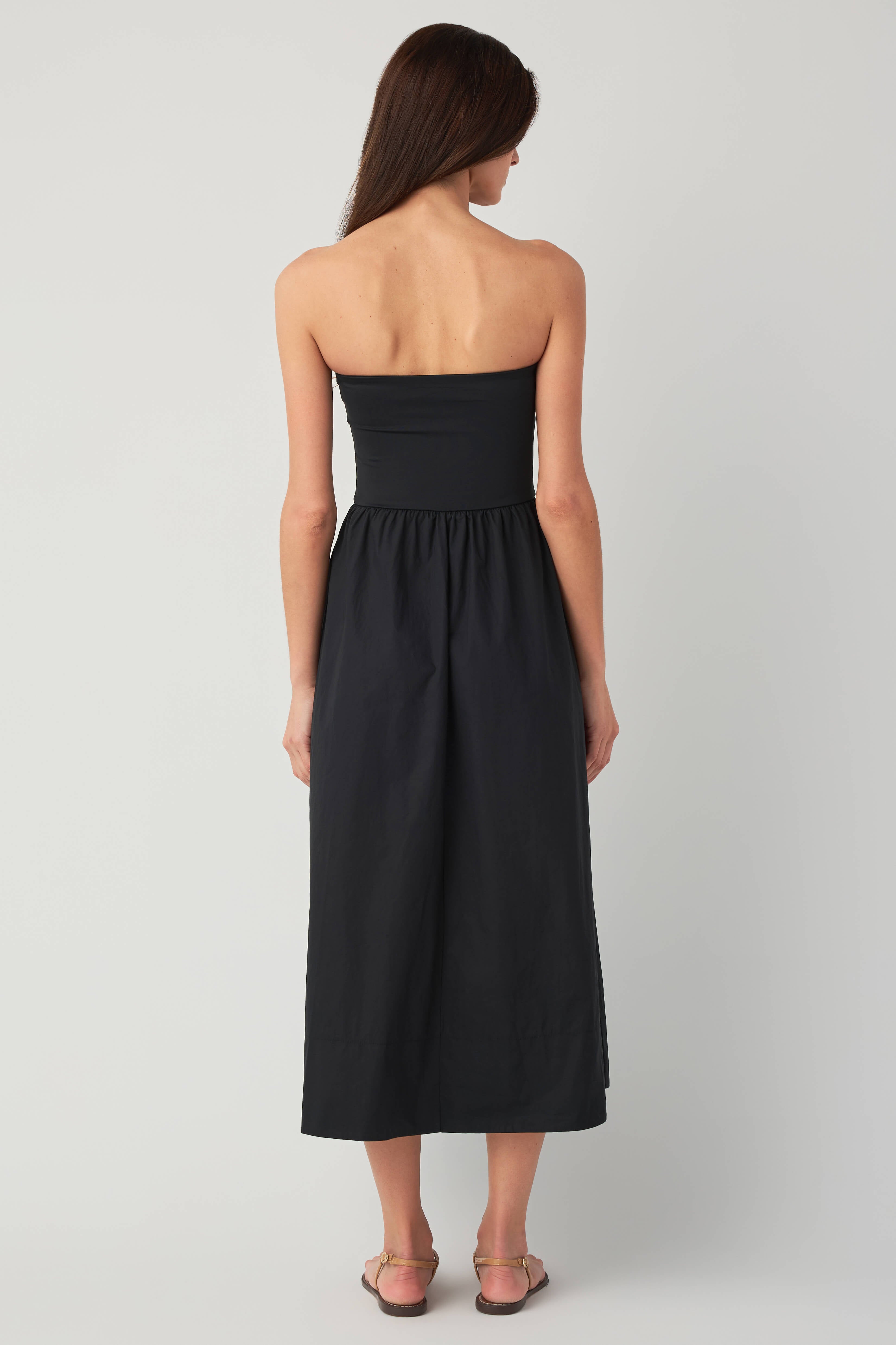 Z Supply Sunsought Strapless Midi Dress