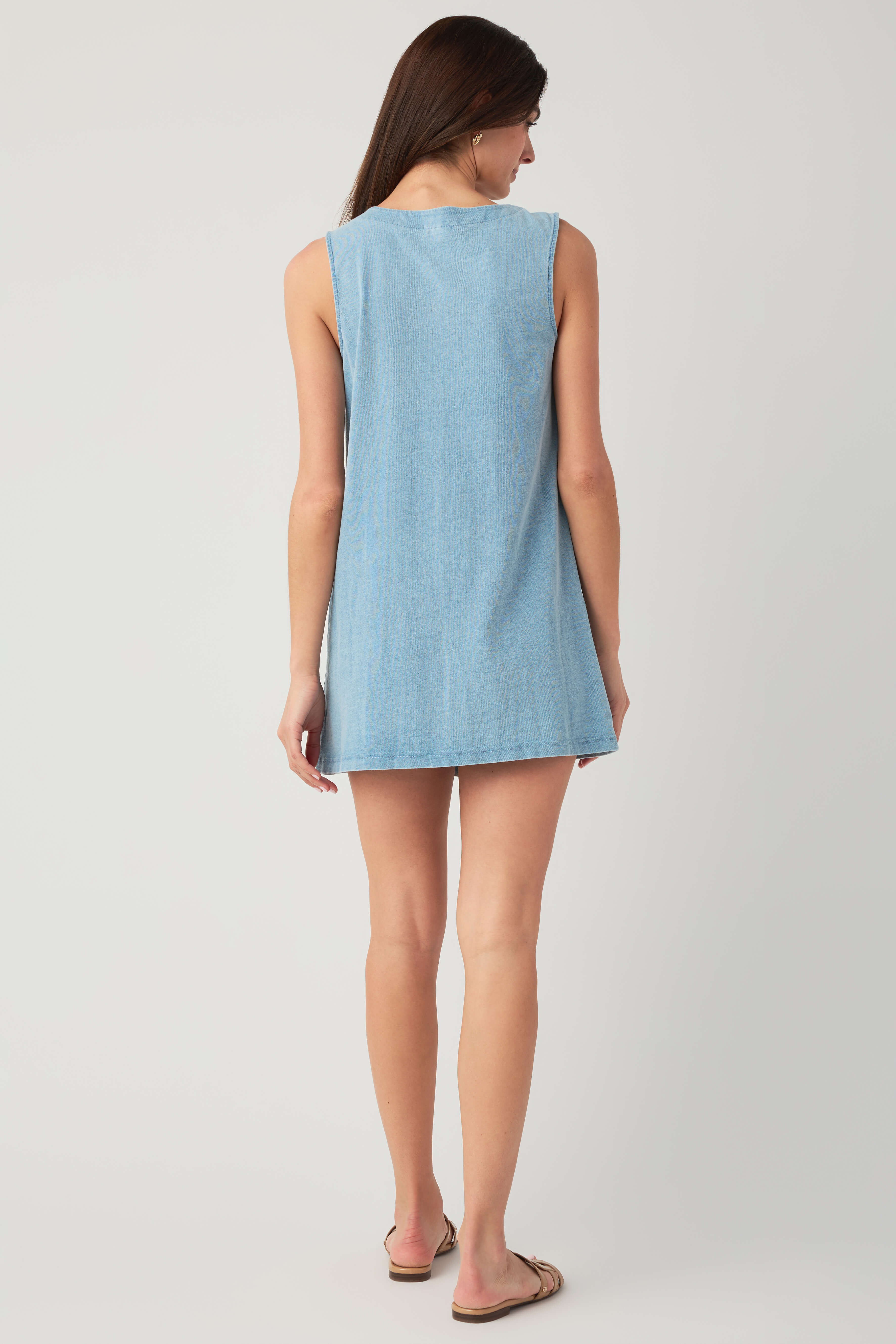 Z Supply Solace Denim Mini Dress