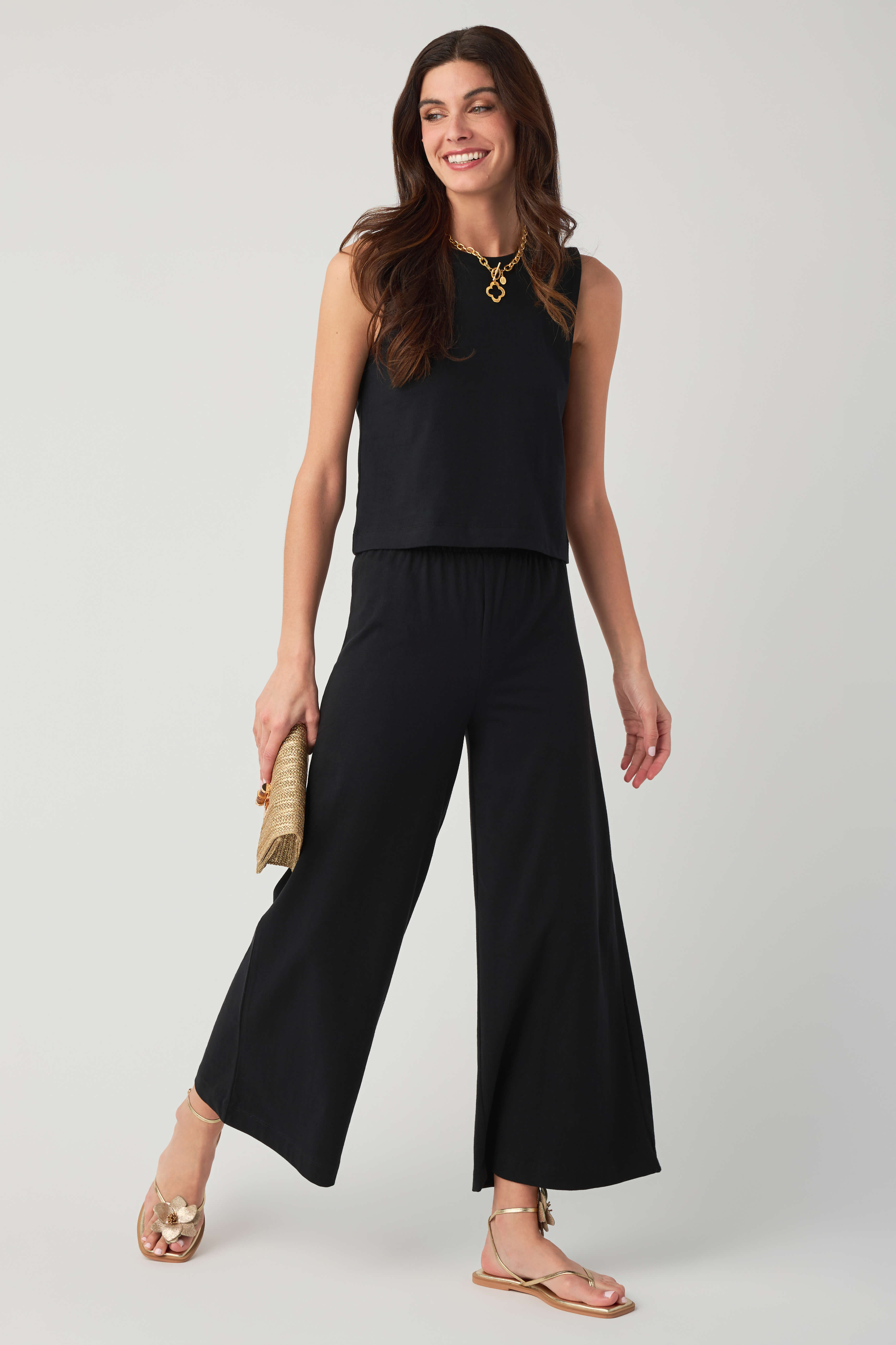 Z Supply Scout Jersey Crop Flare Pant