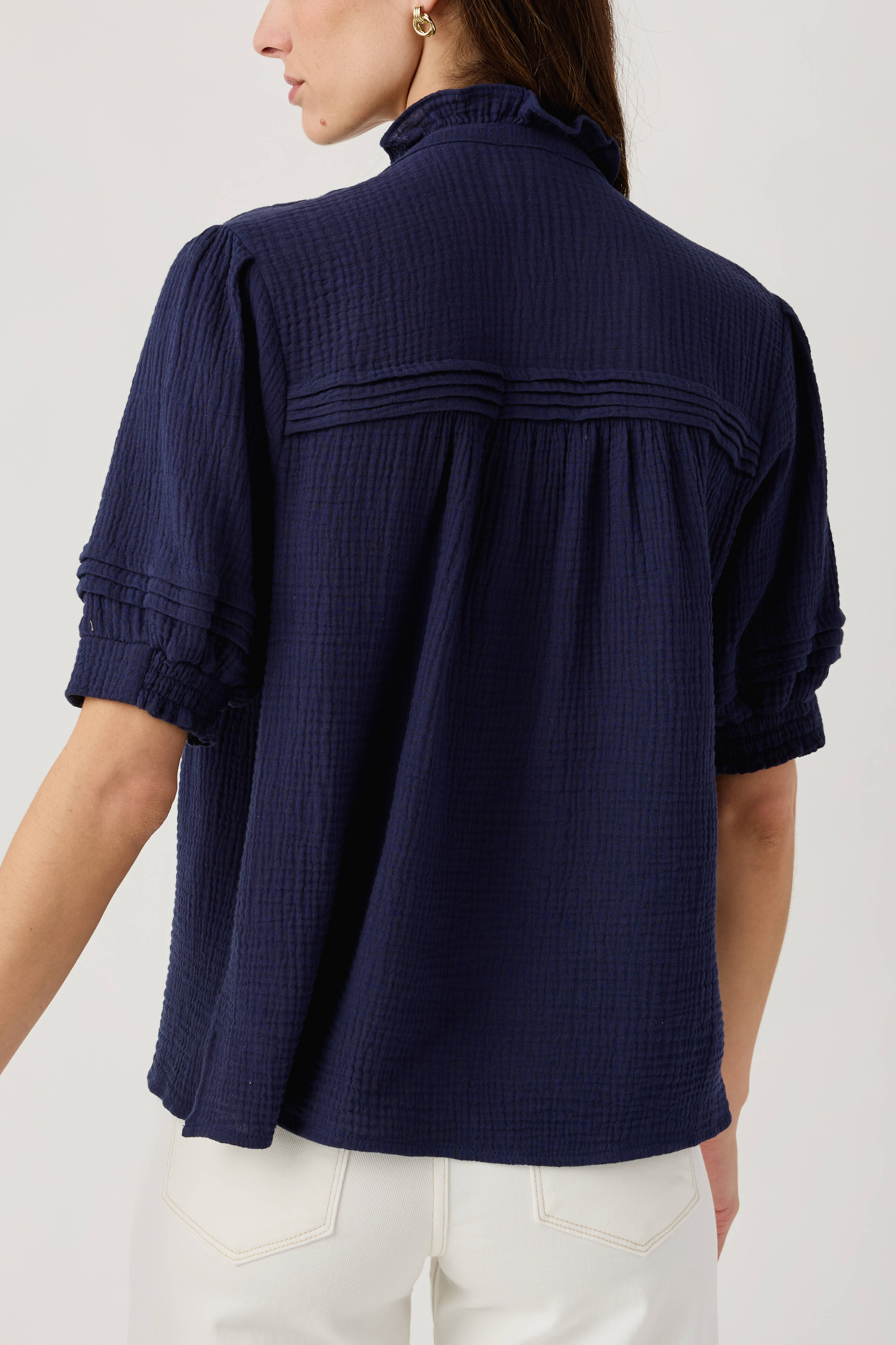 Fate Gauze Short Sleeve Top