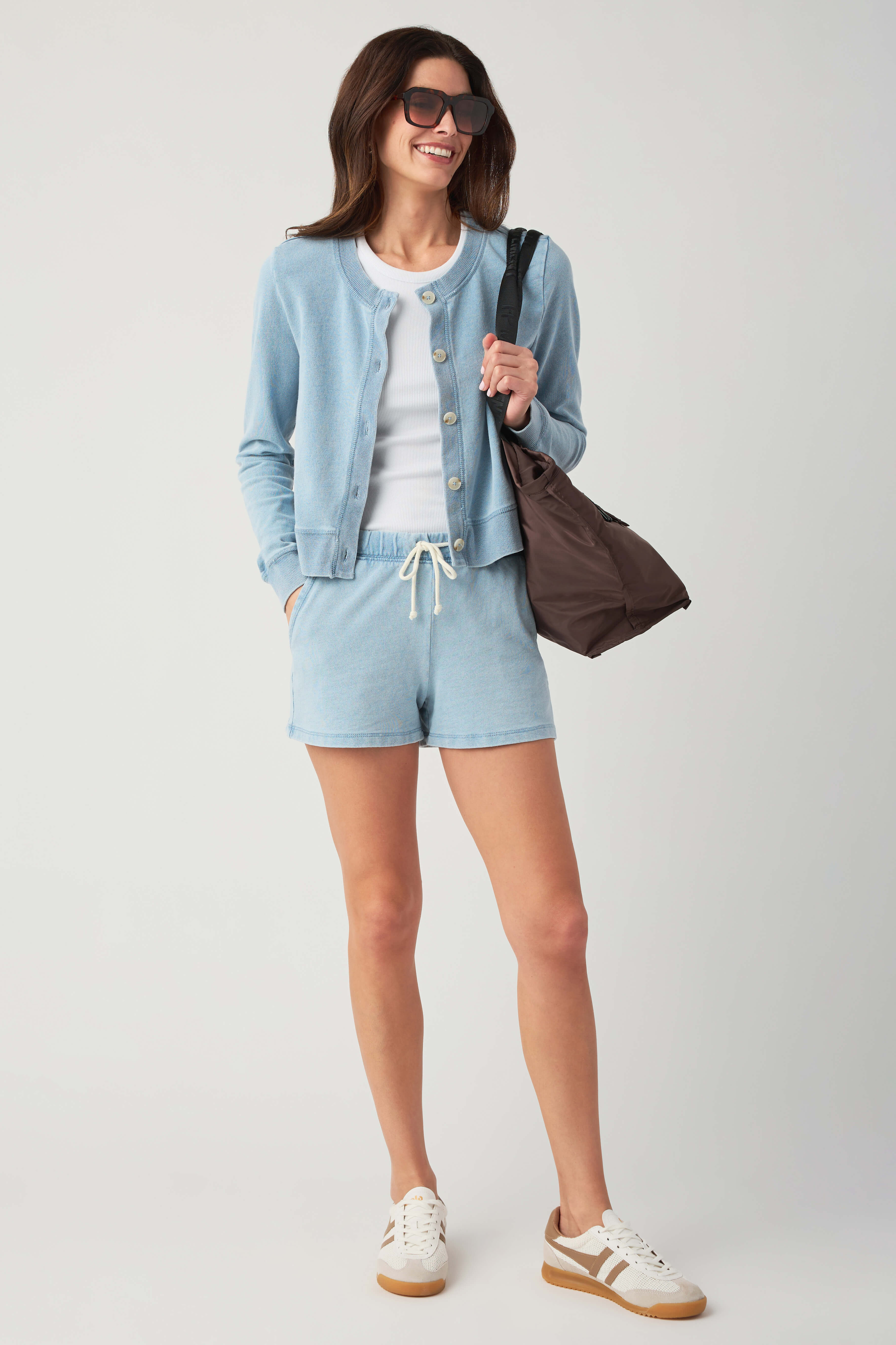 Z Supply Hunter Knit Denim Short – Social Threads