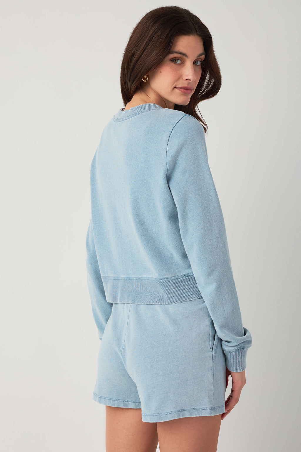 Z Supply Daily Knit Denim Cardigan