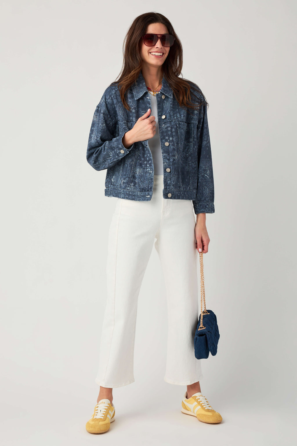 Raisonnel Washed Bandana Print Jacket