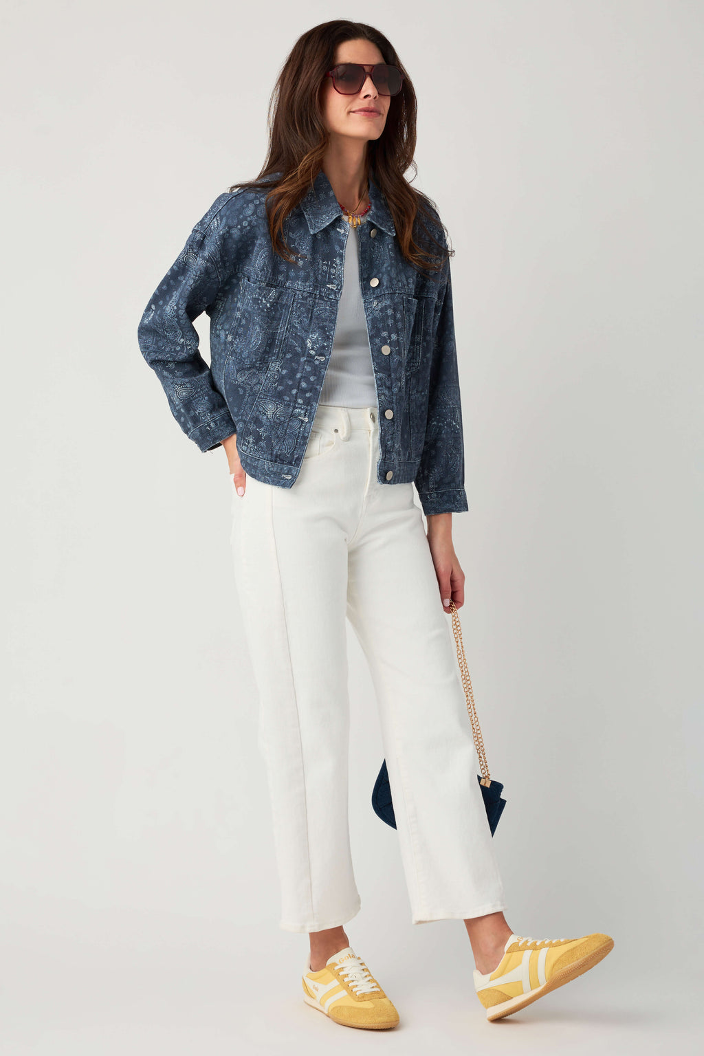 Raisonnel Washed Bandana Print Jacket