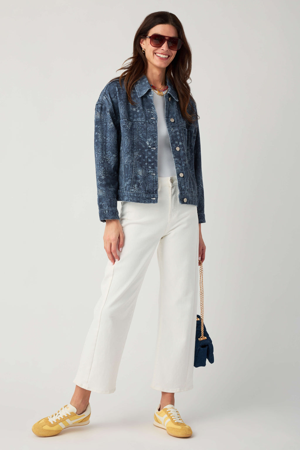 Raisonnel Washed Bandana Print Jacket