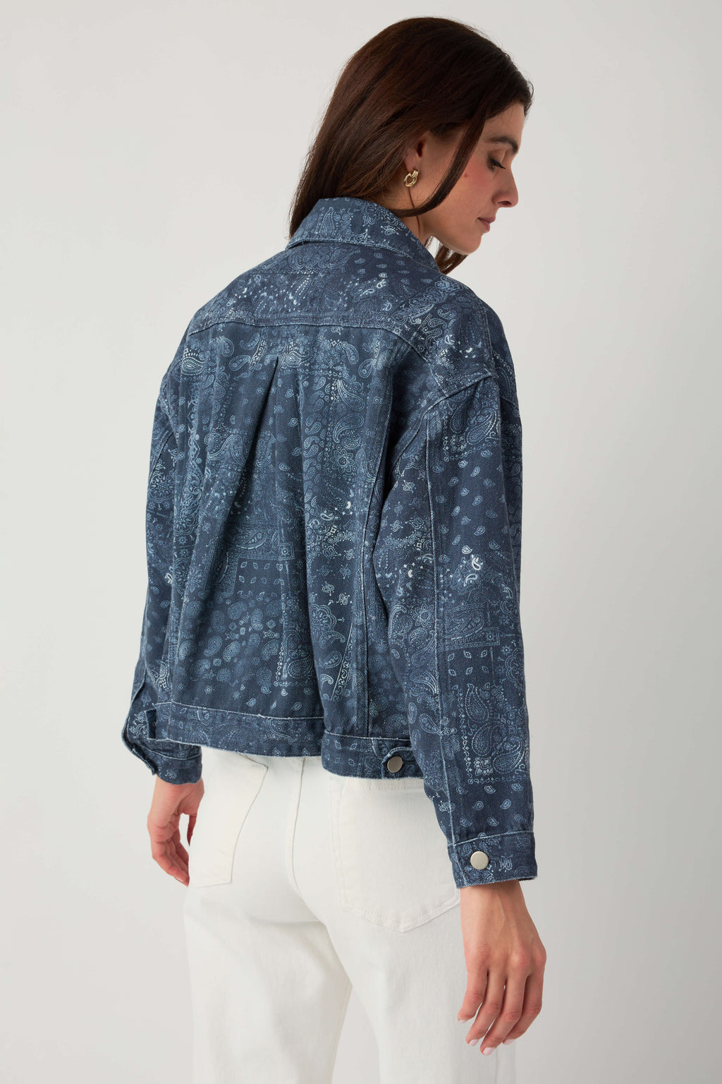 Raisonnel Washed Bandana Print Jacket
