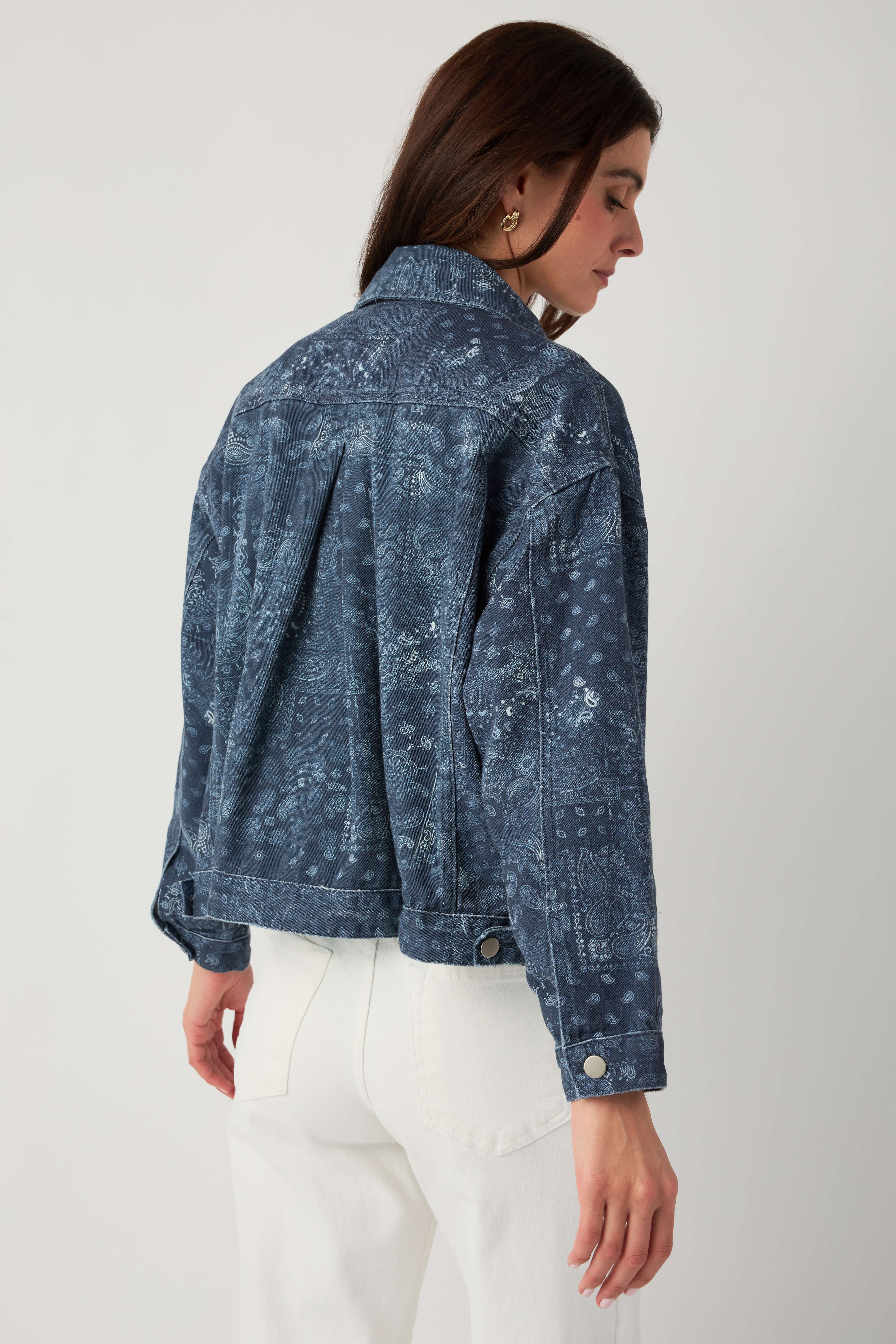 Raisonnel Washed Bandana Print Jacket