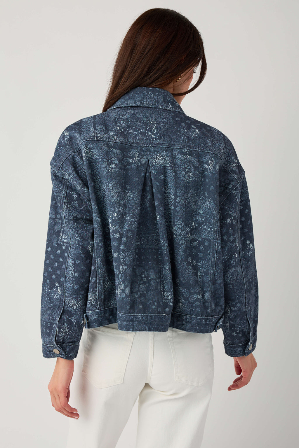 Raisonnel Washed Bandana Print Jacket