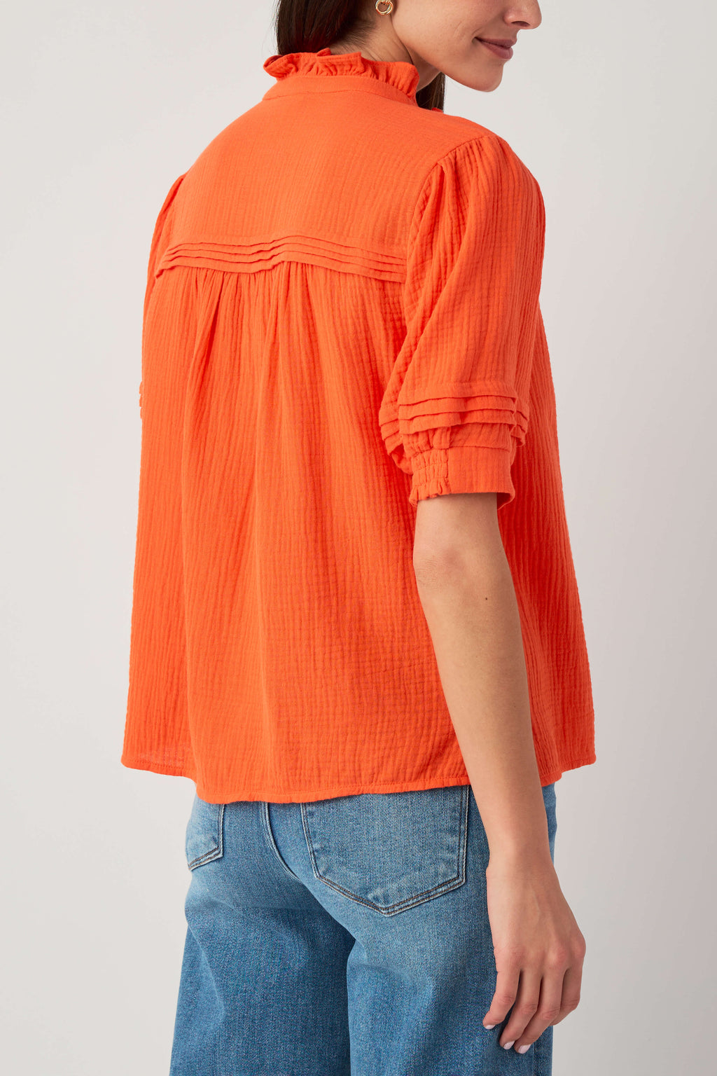 Fate Gauze Short Sleeve Top