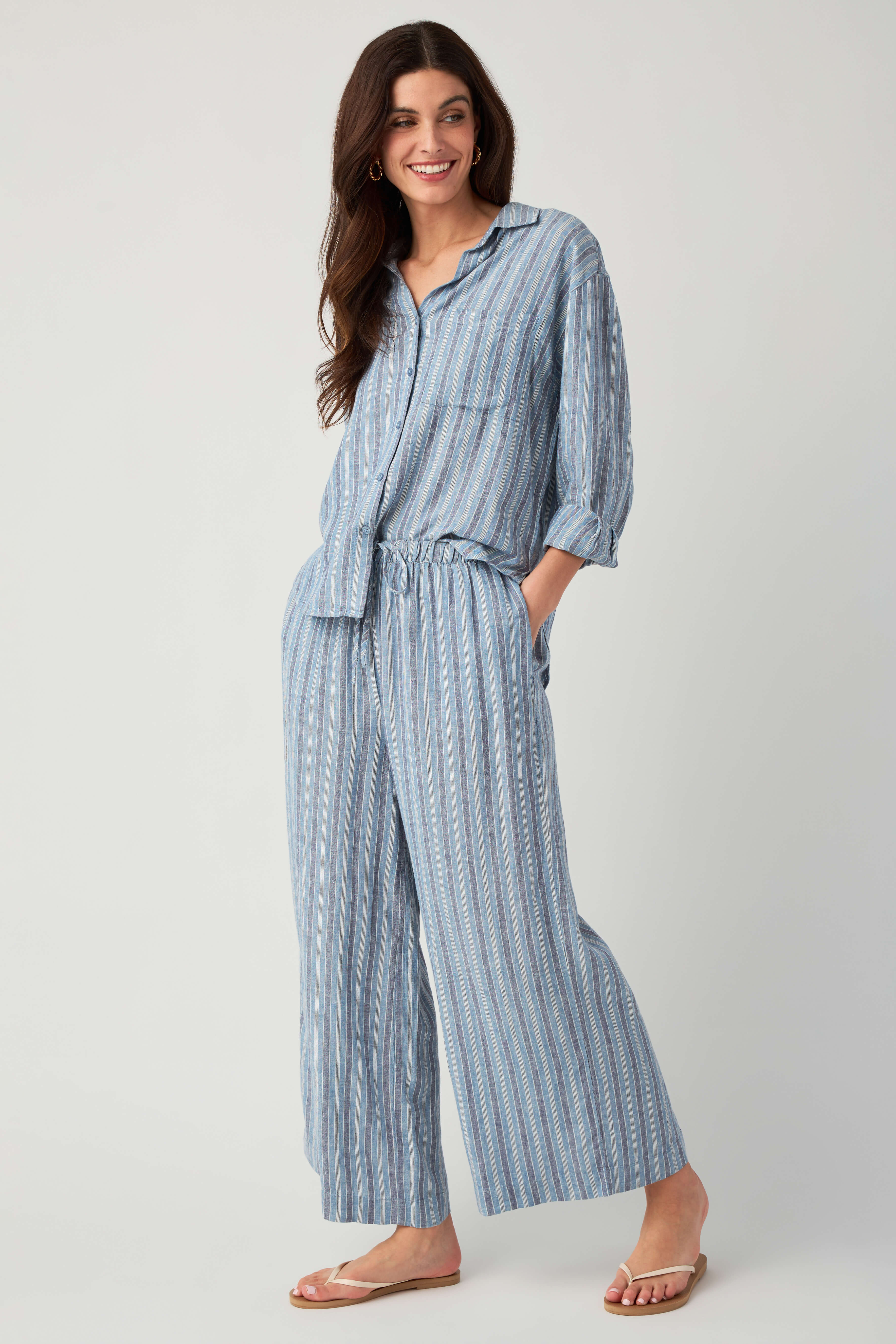 Z Supply The Perfect Striped Button Up