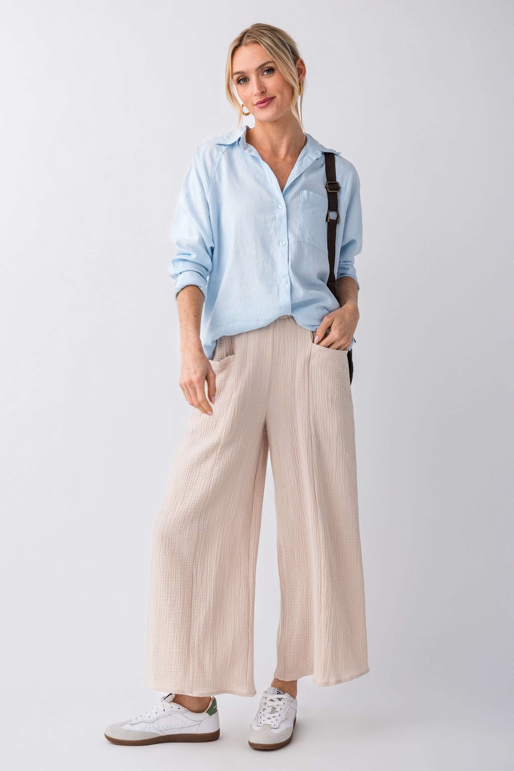 Z Supply The Perfect Linen Top