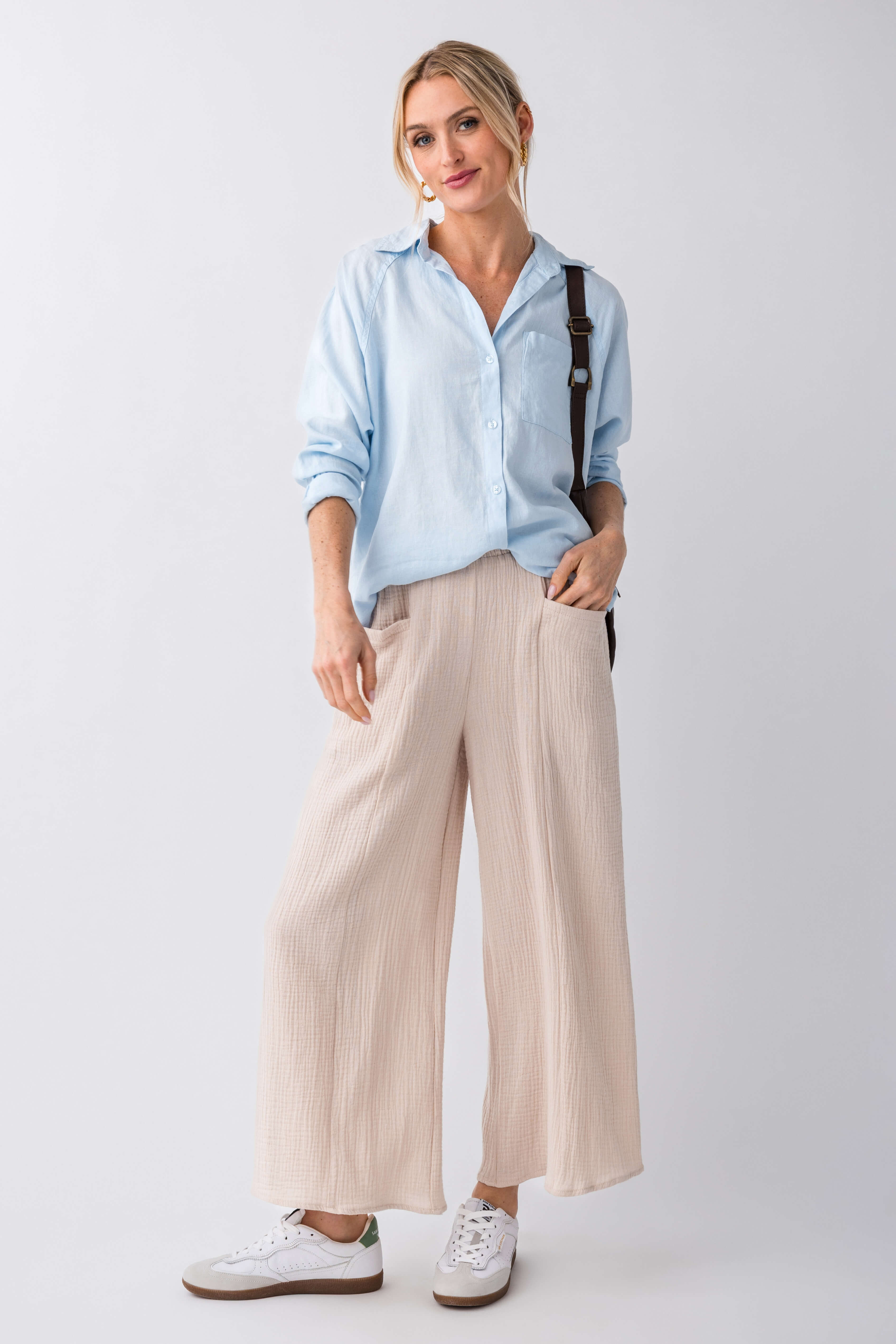 Z Supply The Perfect Linen Top