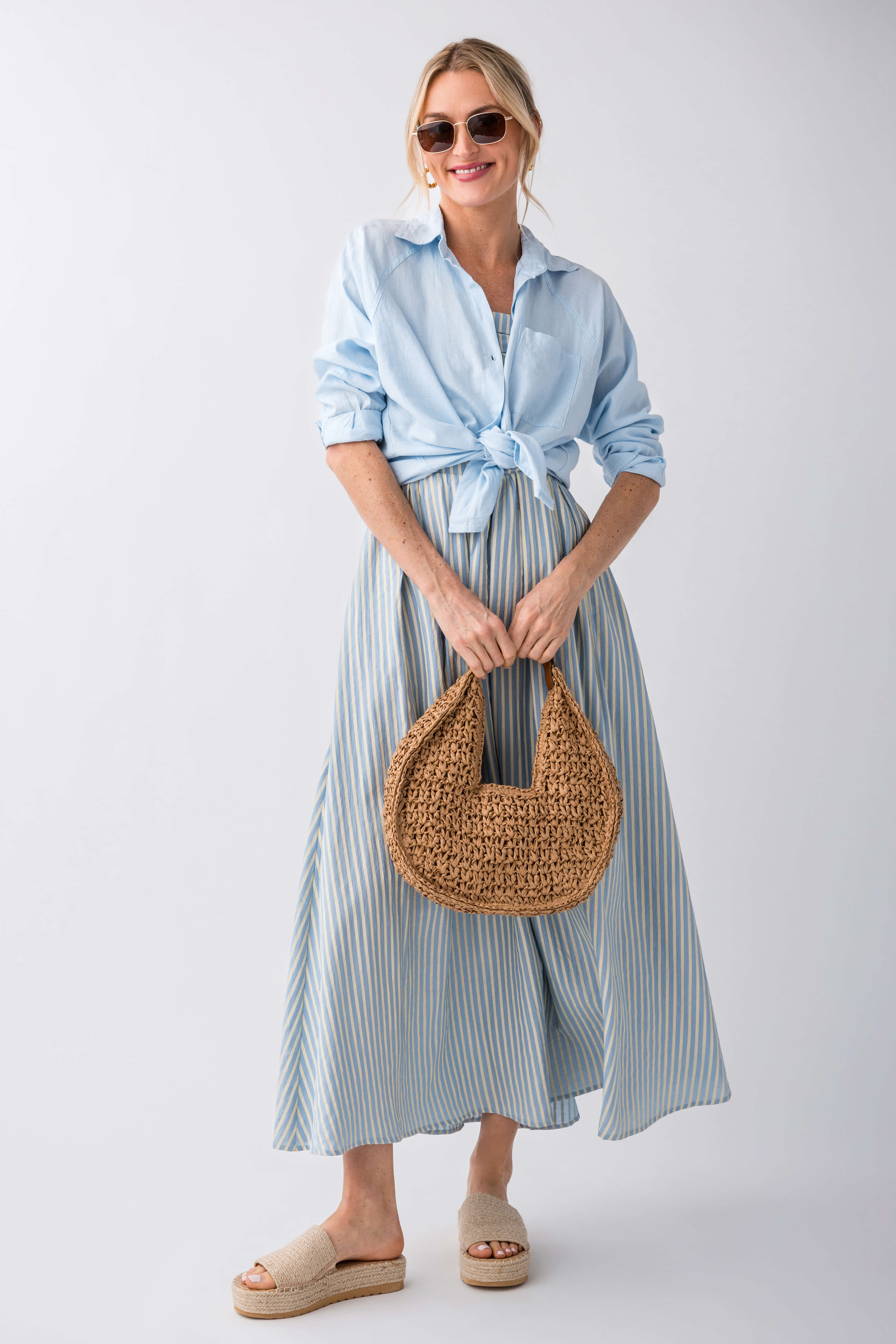 Z Supply The Perfect Linen Top