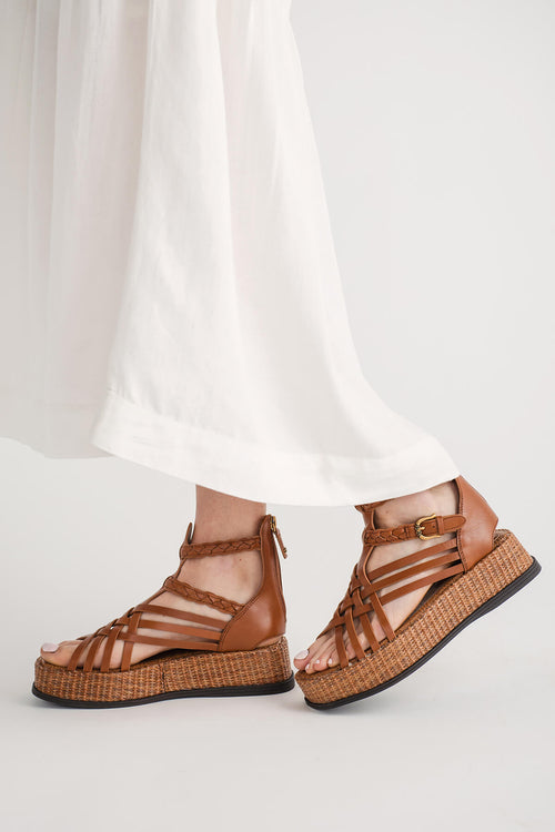 Sam Edelman Nicki Caged Wedge Sandals
