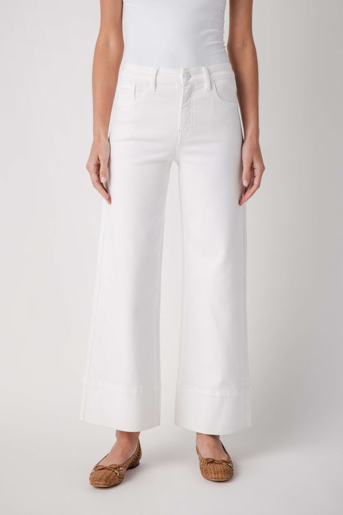 Risen Lincoln High Rise Ankle Wide Hem Jeans